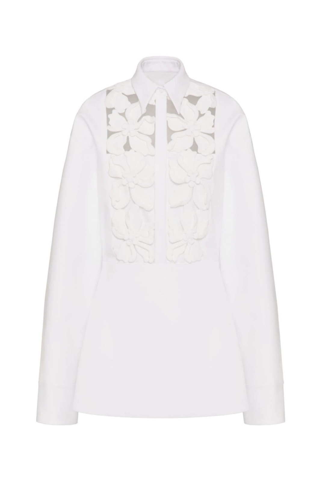 Stylish beautiful dress | Juliete Floral Cutout Long Sleeves Shirtdress - Ideal for special occasions