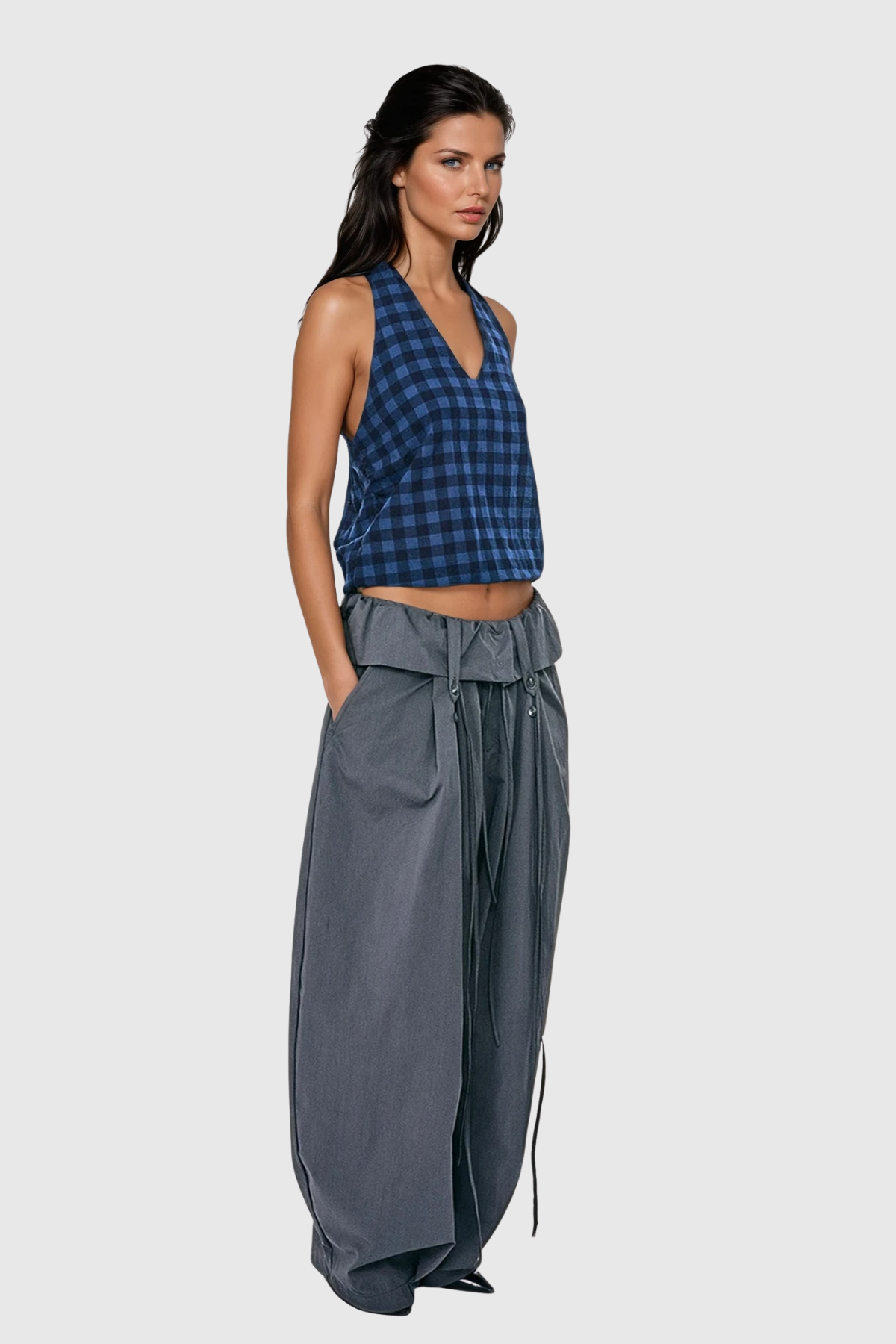 Stylish beautiful dress | Wenda Deconstruct Wide Leg Pants - Ideal for special occasions