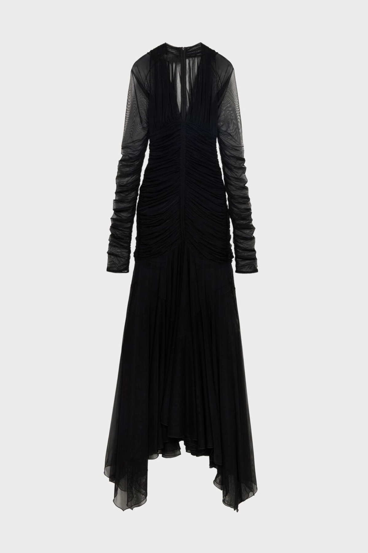 Shop beautiful dress - Perfect for special occasions | Ailana V-Neck Ruched Tulle Maxi Dress