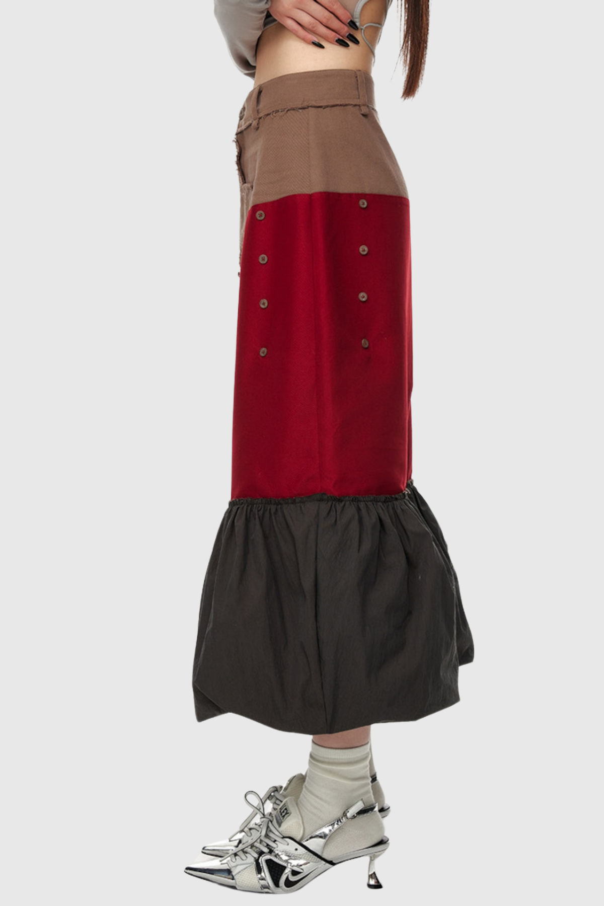 Arben Deconstruct Star Ruffle Skirt - Stylish beautiful dress for special occasions | Buy Online