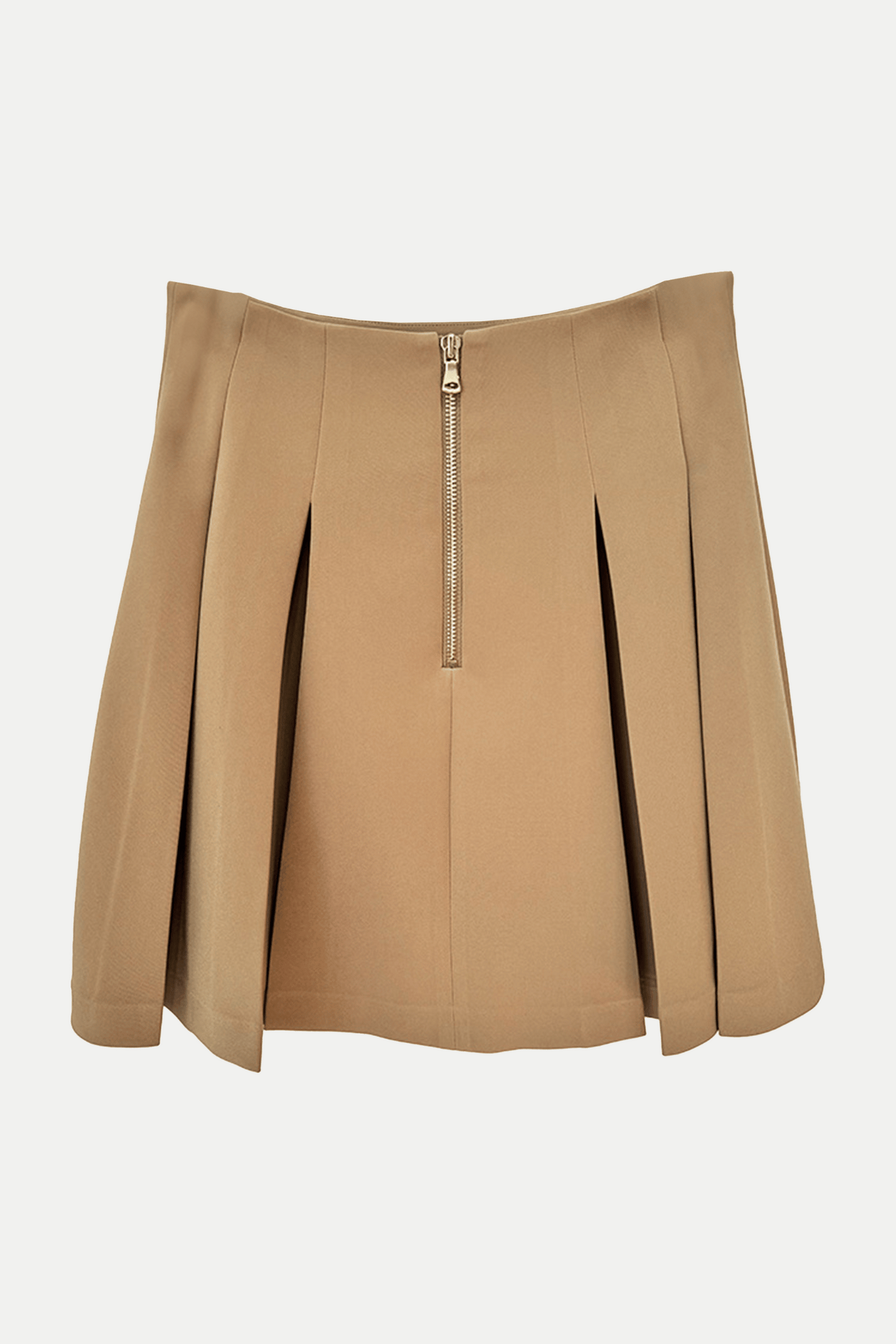 Shop beautiful mini - Perfect for special occasions | Asina Gold Buttoned Mini Skirt - Khaki