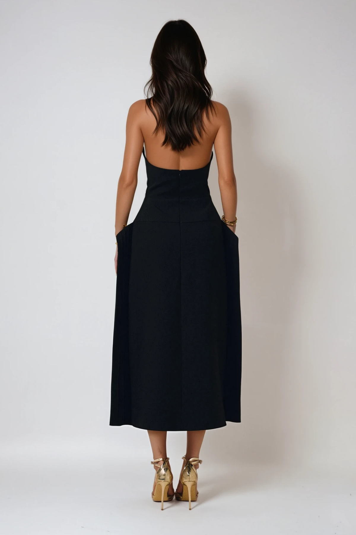 Brad Shawl Two Piece Maxi Dress - Stylish beautiful dress for special occasions | Buy Online