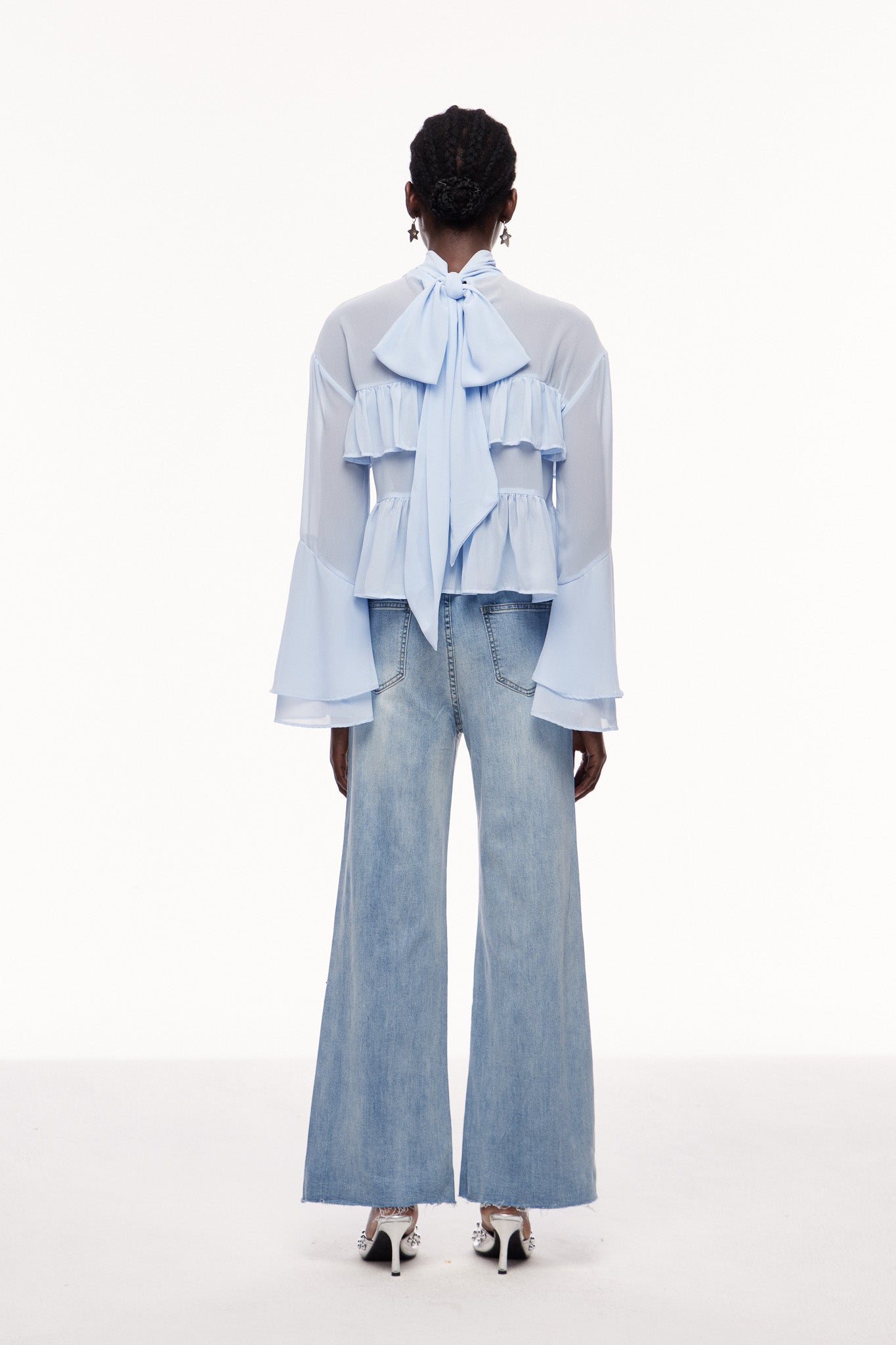 Shop red dress - Perfect for special occasions | Cemal Embroidered Rhinestone Jeans