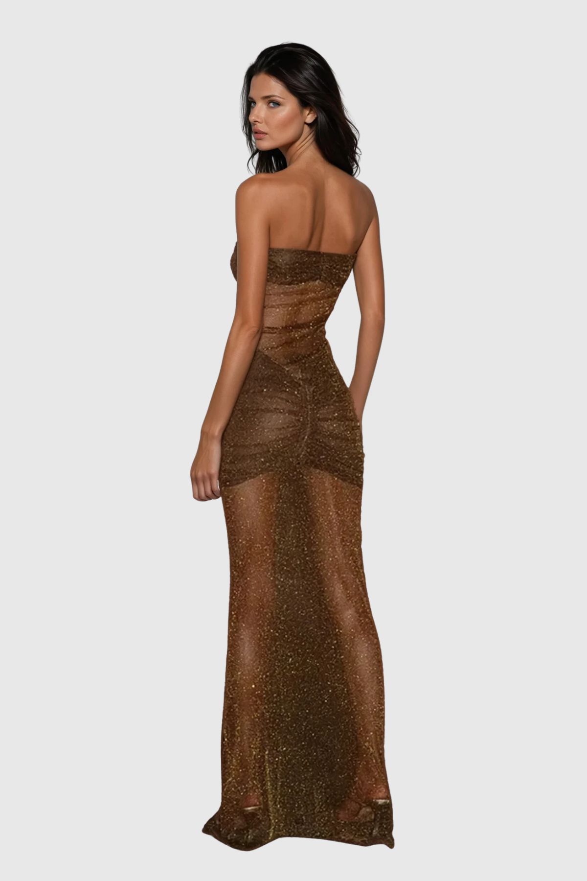 Stylish beautiful dress | Daedalus Strapless Sequin Maxi Dress - Ideal for special occasions