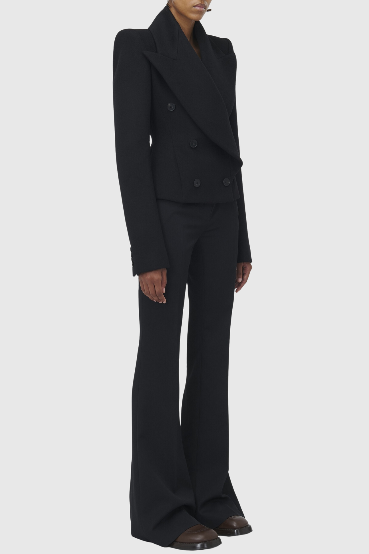 Darola Oversized Lapel Blazer - Stylish beautiful dress for special occasions | Buy Online