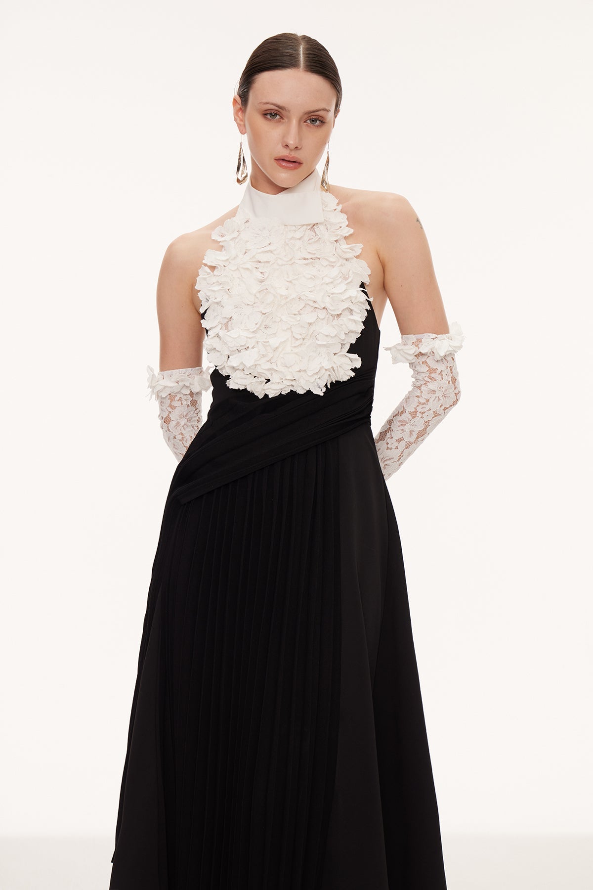 patricia Flower Ruch Maxi Dress