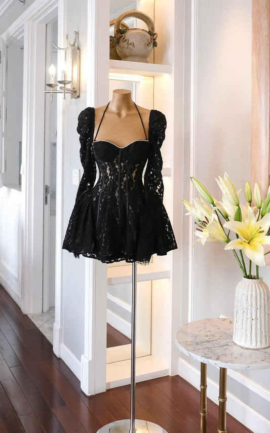 Shop beautiful dress - Perfect for special occasions | Valerie Lace Cortset Mini Dress