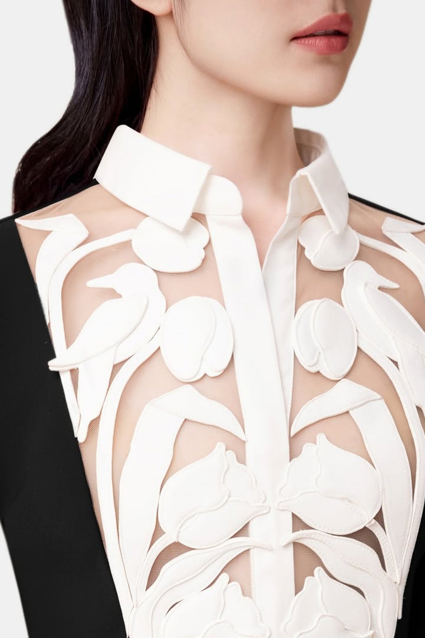 Shop black dress - Perfect for special occasions | Mayena Floral Cutout Mini Dress - Black