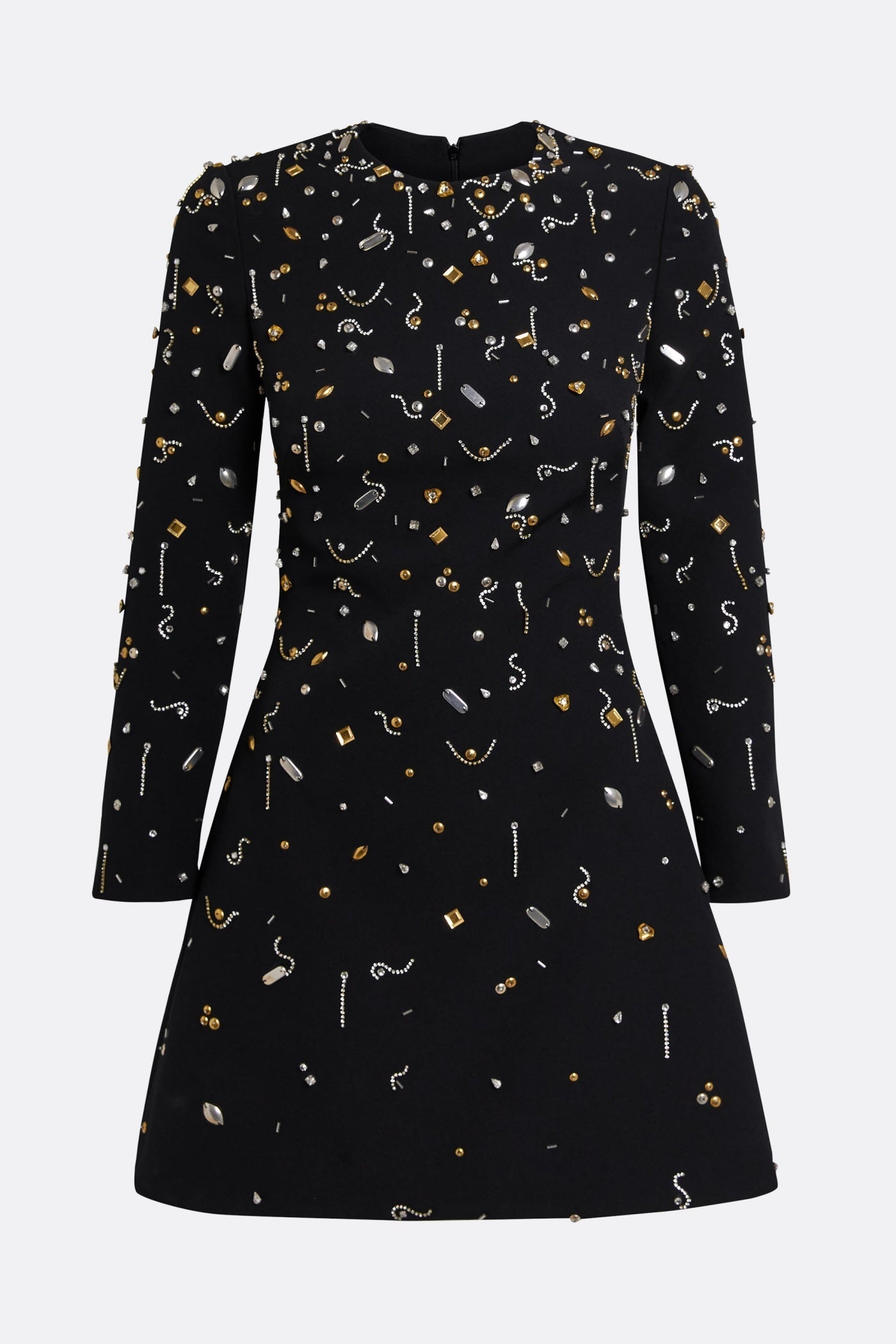 Stylish beautiful dress | Pamaria Diamante Embroidery Mini Dress - Ideal for special occasions