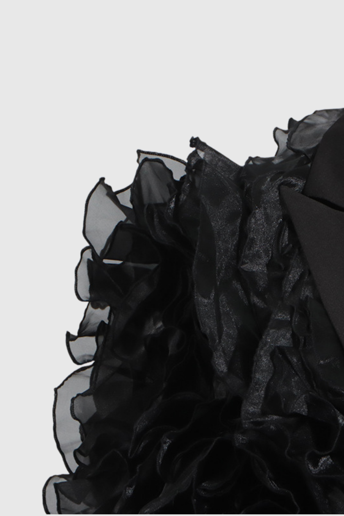 Shop beautiful dress - Perfect for special occasions | Shiloh Mesh Ruffle Blazer