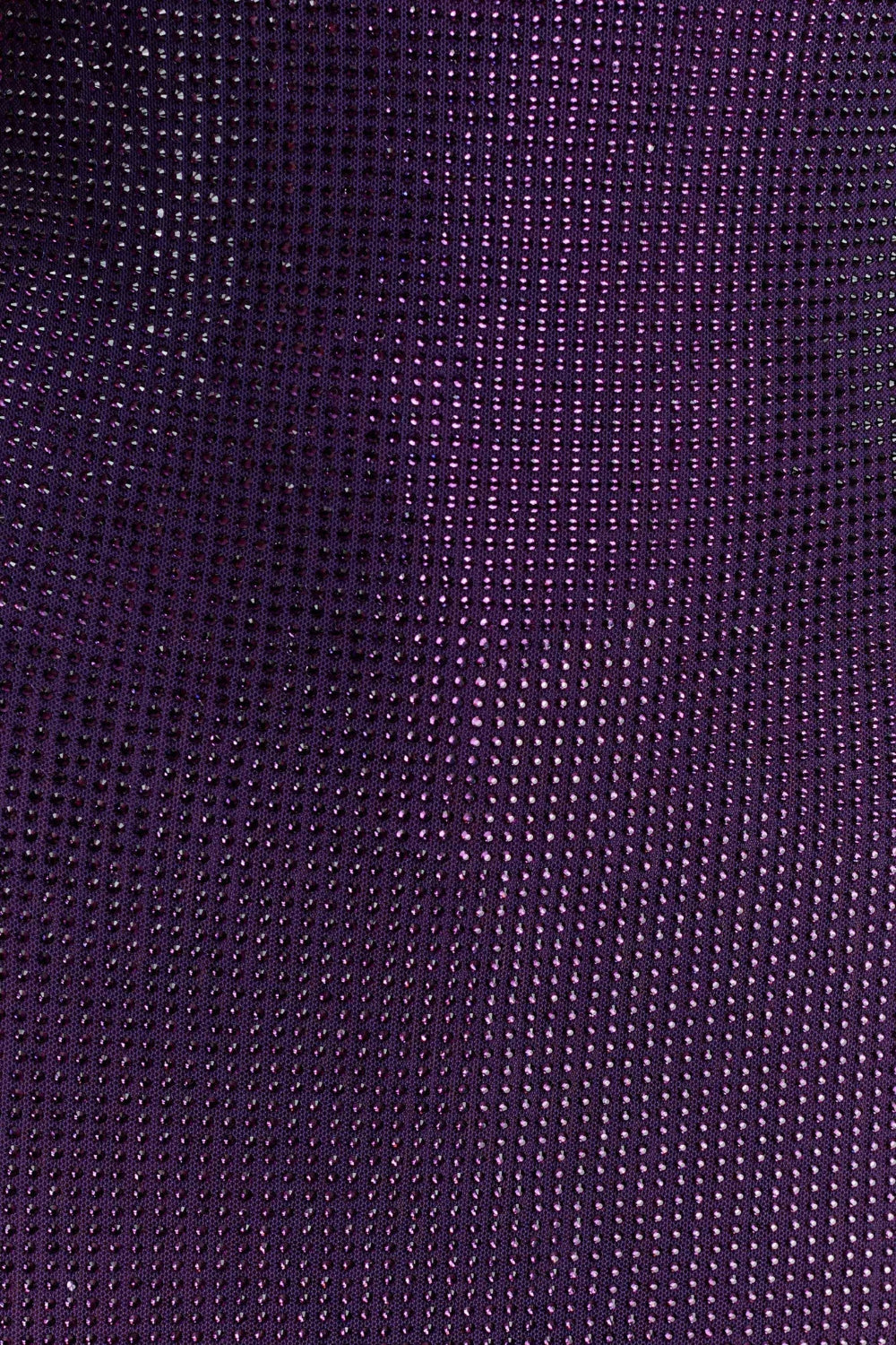 una sequin Mesh Back Maxi Dress - Purple