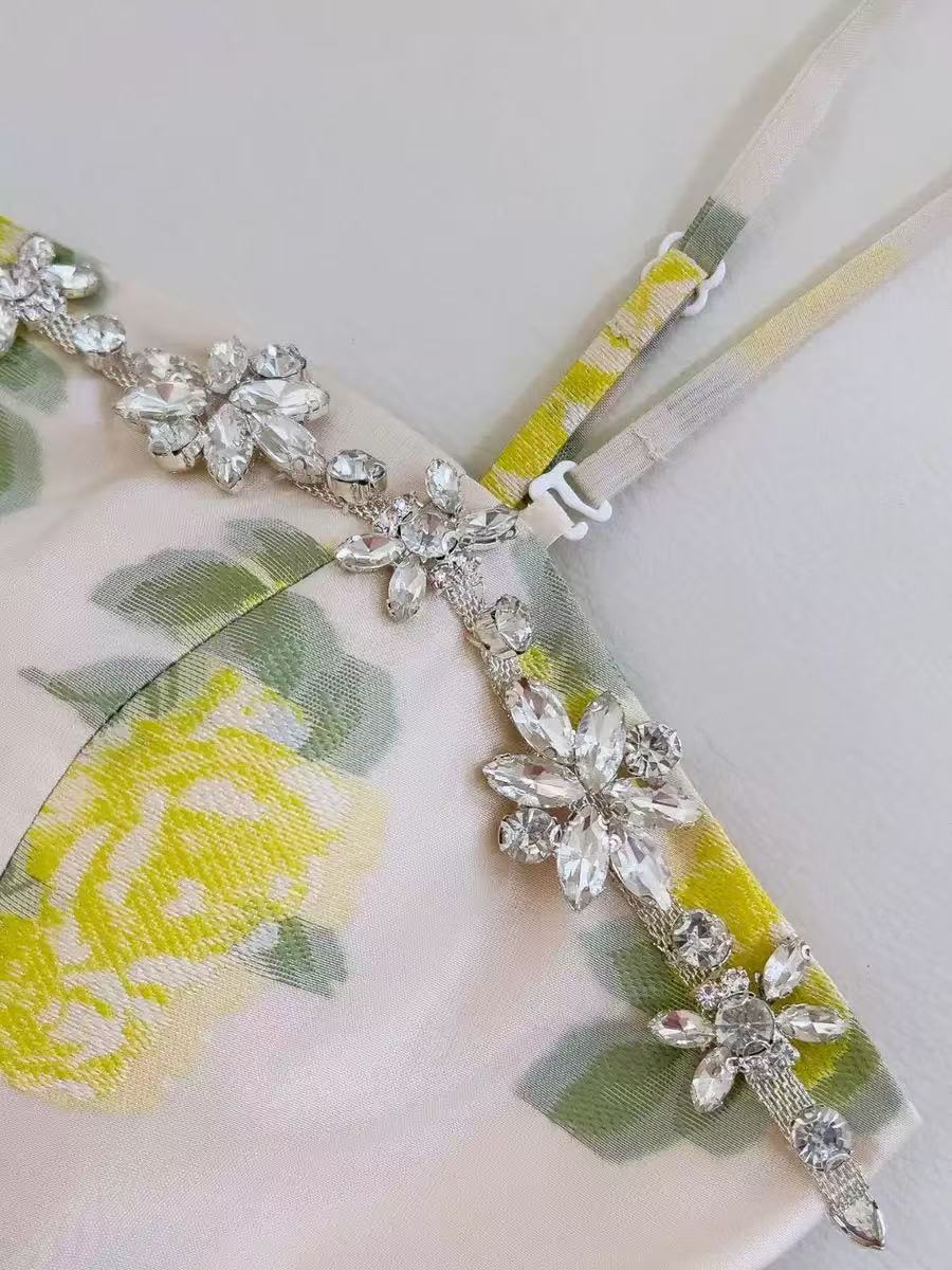 Khaleesi Lemon Yellow Strapless Long Cocktail Dress-Butter Cup