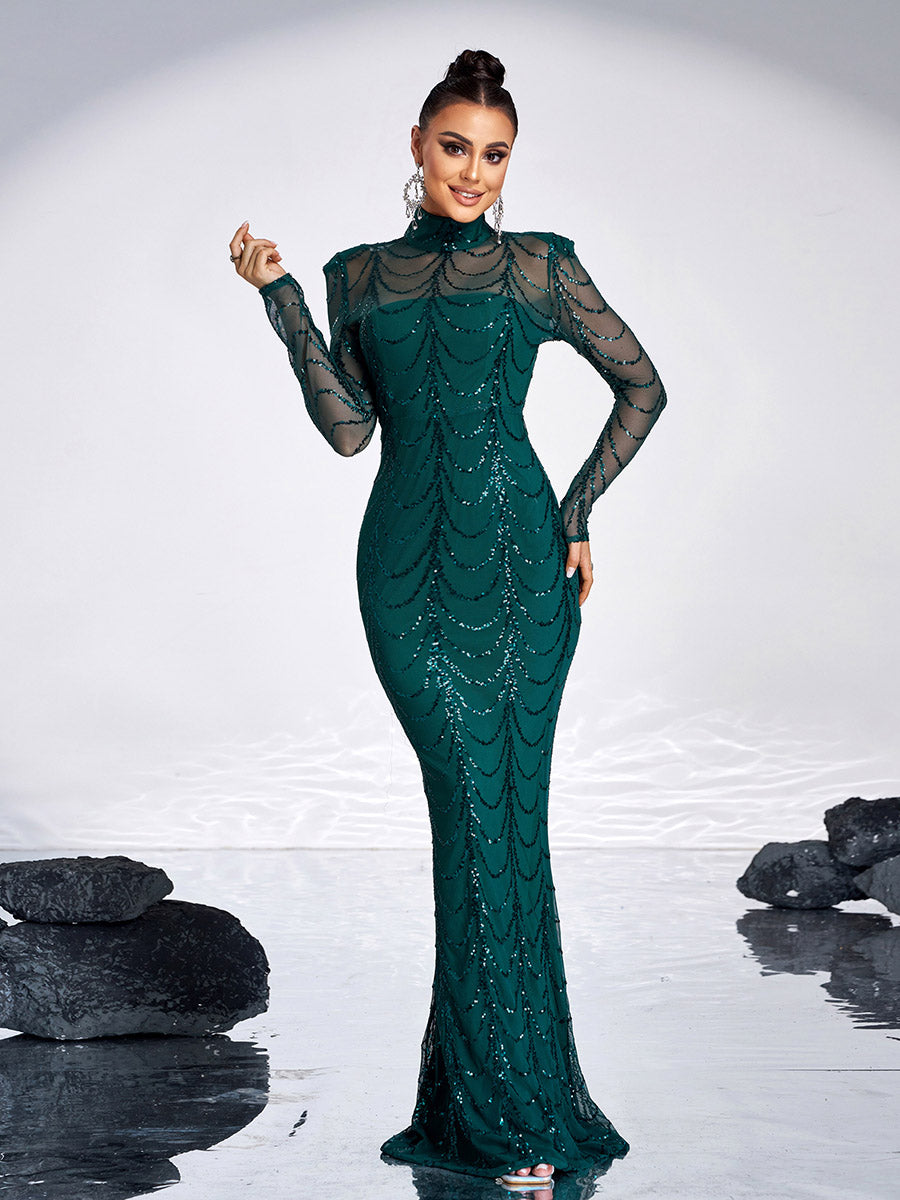 Shop  beautiful dress - Perfect for cocktail | See-through Ripple Cocktail Dress