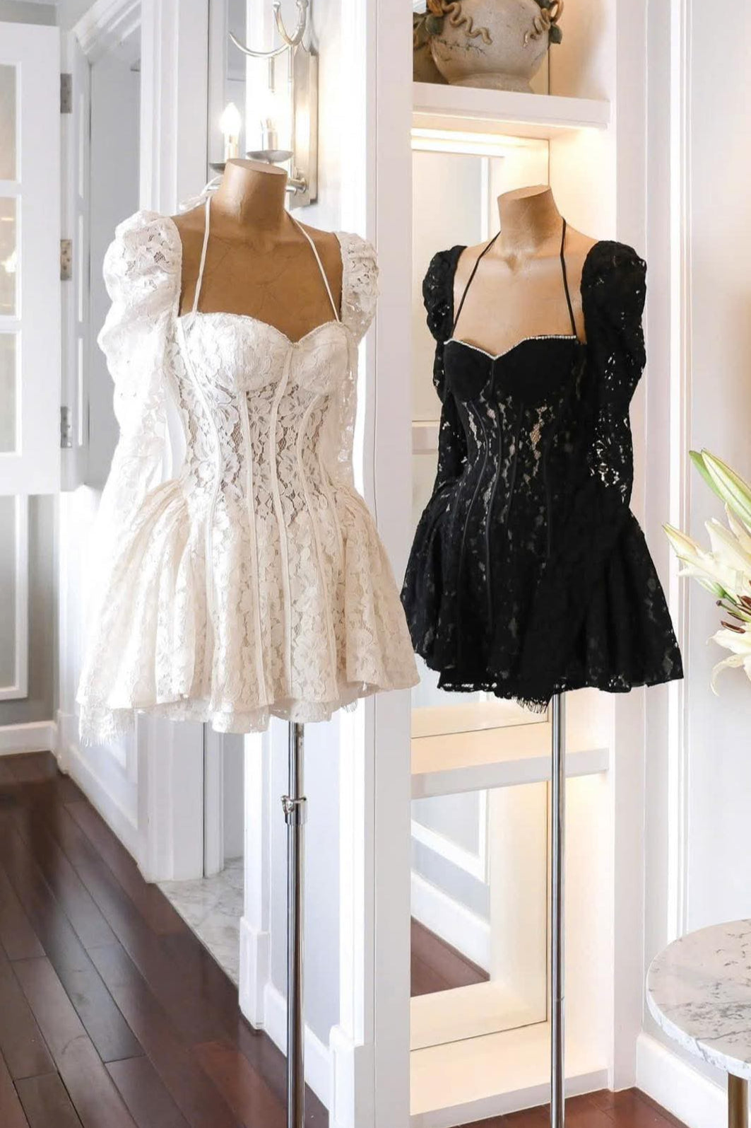 Stylish beautiful dress | Valerie Lace Cortset Mini Dress - Ideal for special occasions