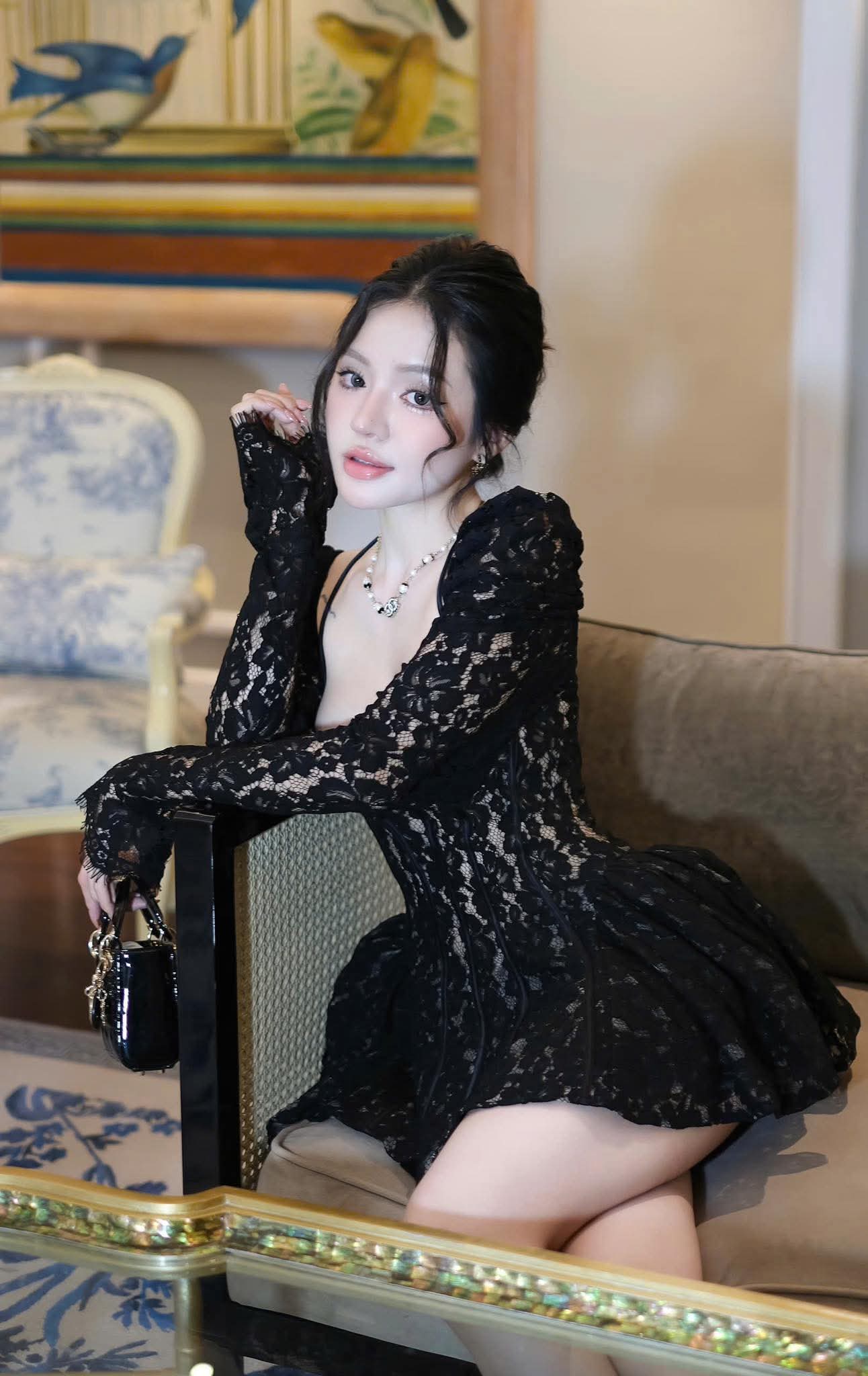 Stylish beautiful dress | Valerie Lace Cortset Mini Dress - Ideal for special occasions