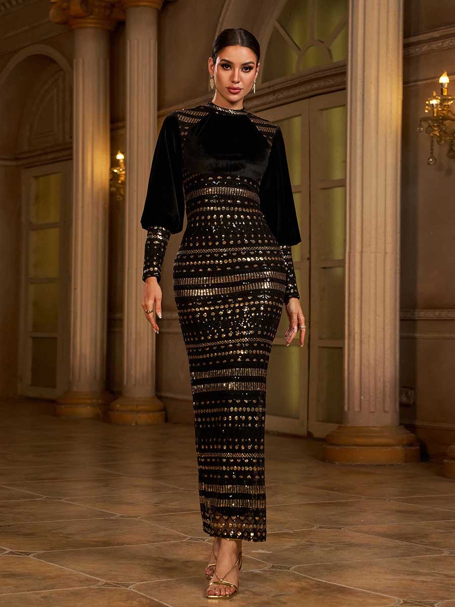 Bishop Sleeve Vintage Dress