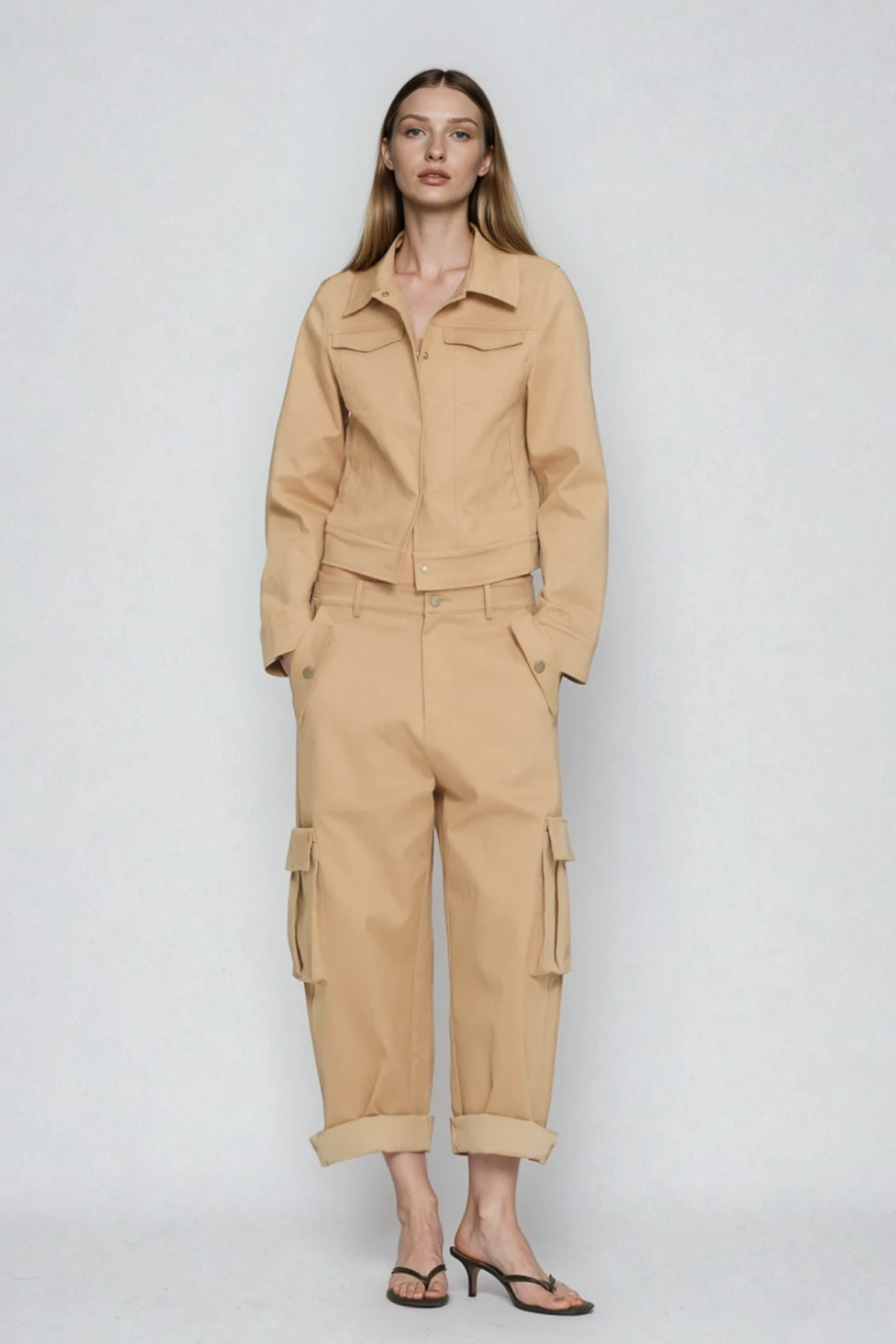 David Cargo Pants Set