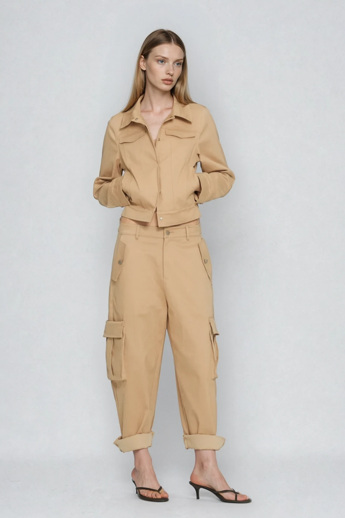 David Cargo Pants Set