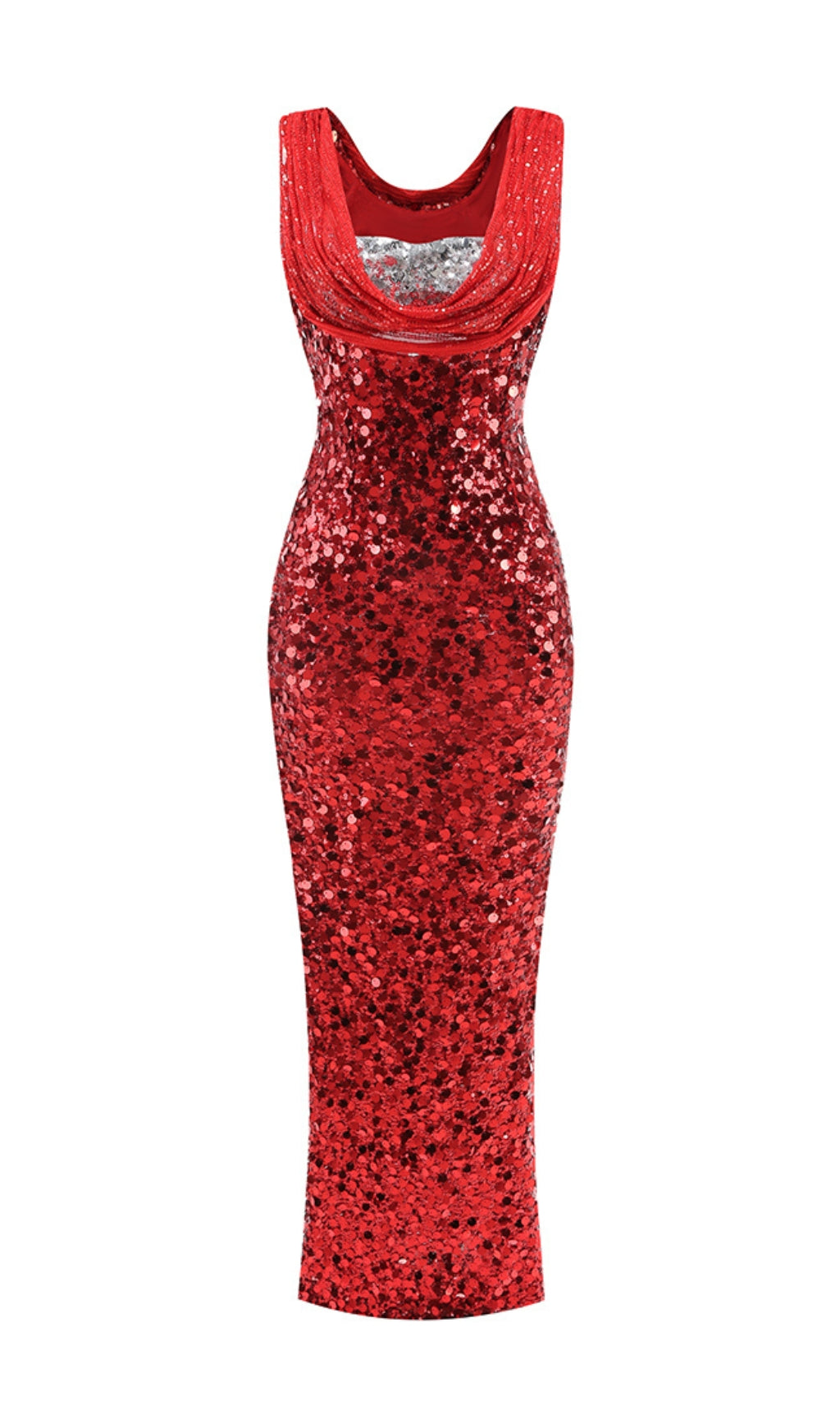 Shop  red dress - Perfect for special occasions | sleeveless sequin maxi dress in red