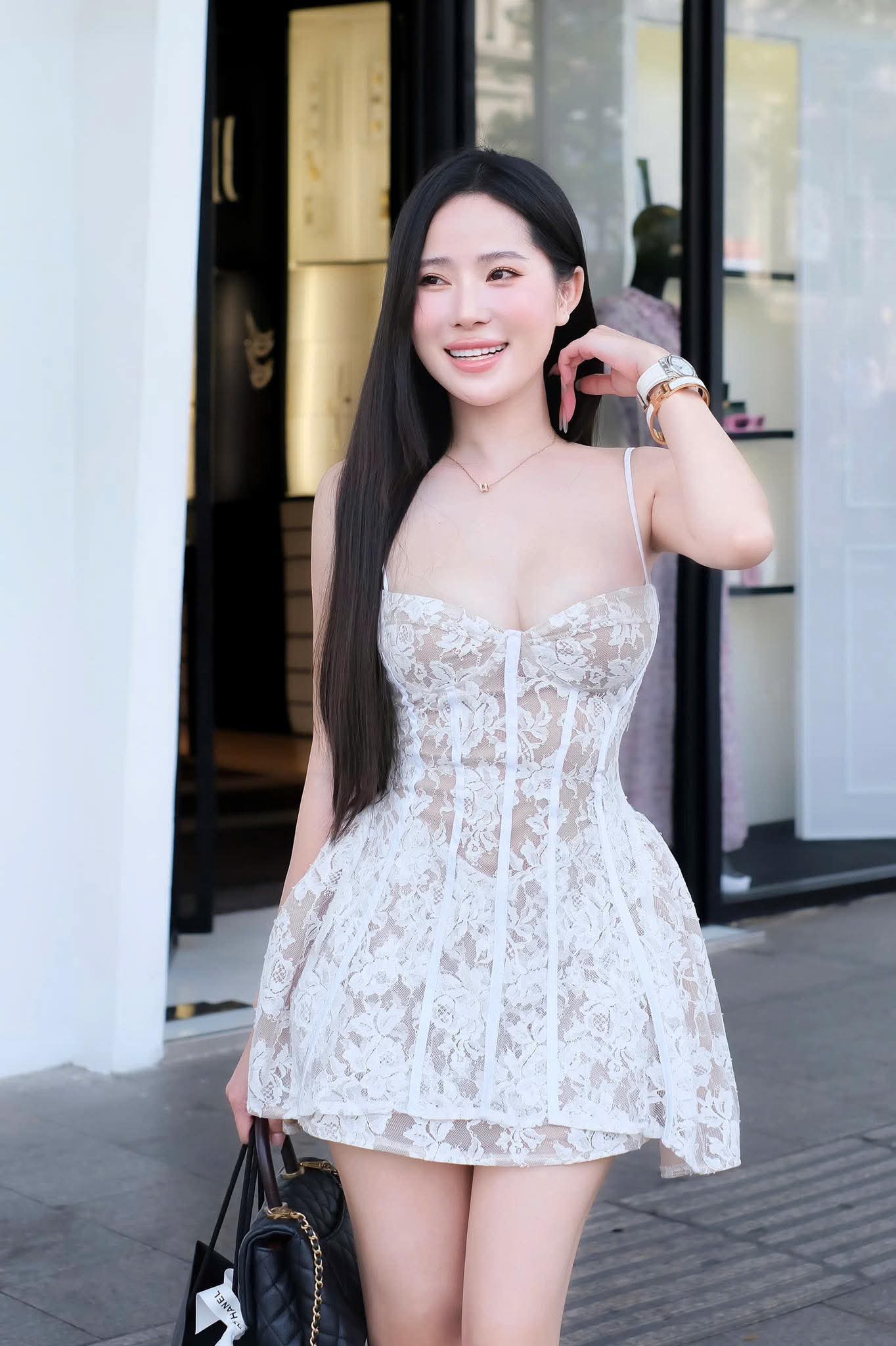 Shop  beautiful dress - Perfect for special occasions | Alessia Lace Mini Dress