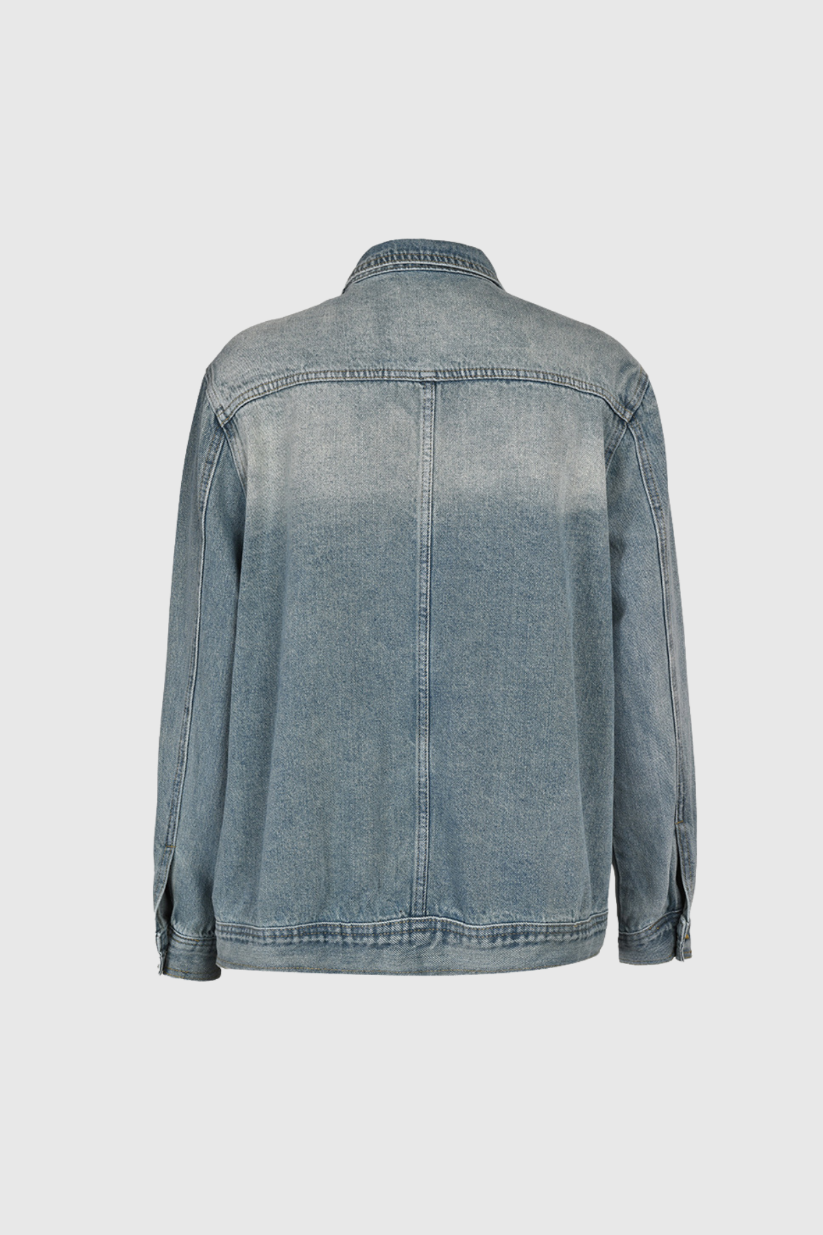 josephine Deconstruct Asymmetric Denim Jacket