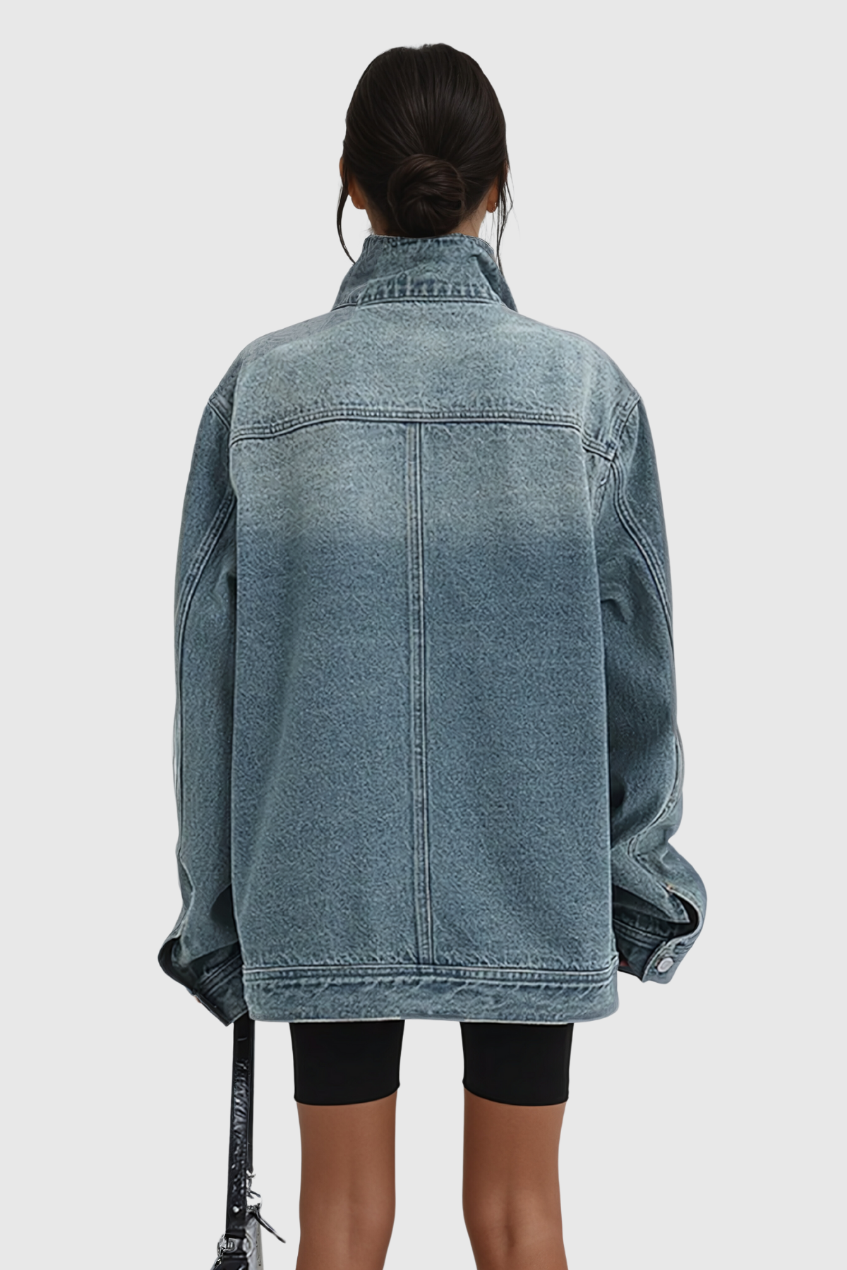 josephine Deconstruct Asymmetric Denim Jacket