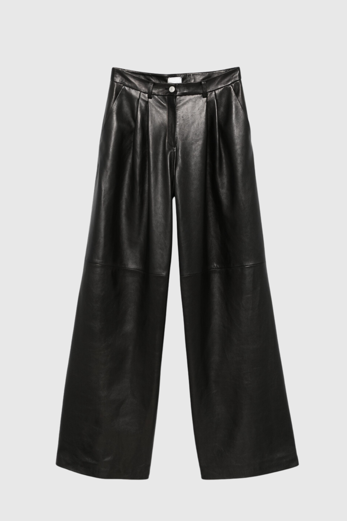 Aiattaua Leather Wide Pants