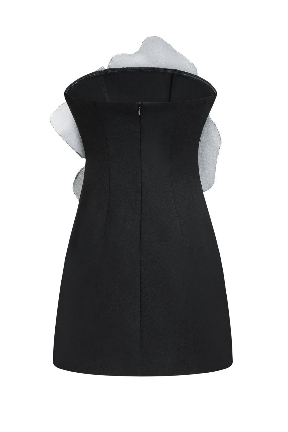 Amara Floral Strapless Midi Dress