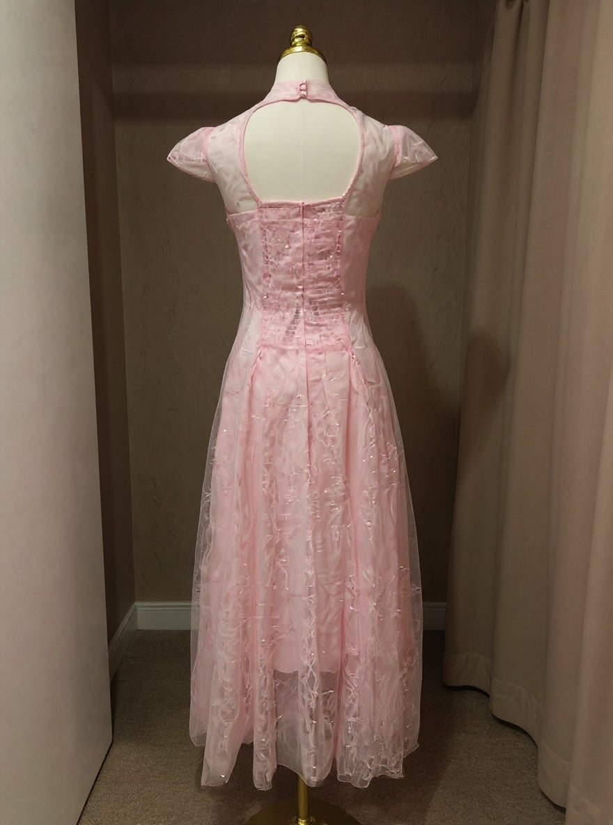 hedwig lace sequin A line midi dress