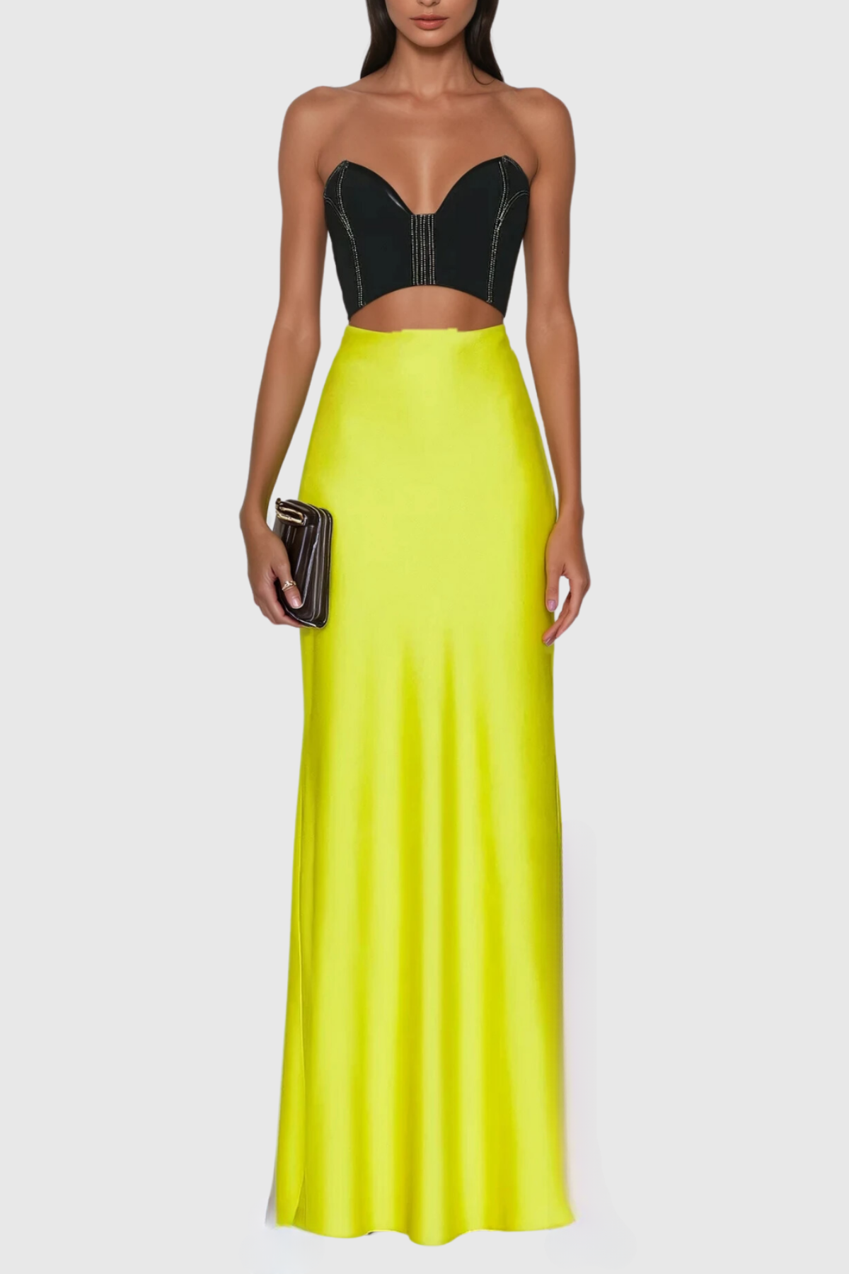 Shop  beautiful dress - Perfect for special occasions | Anemoon Strapless Cutout Maxi Dress