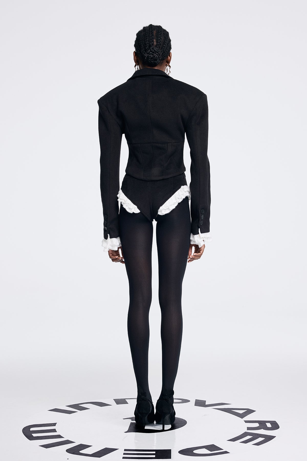 Aoife Lace Lapel Short Pants Set