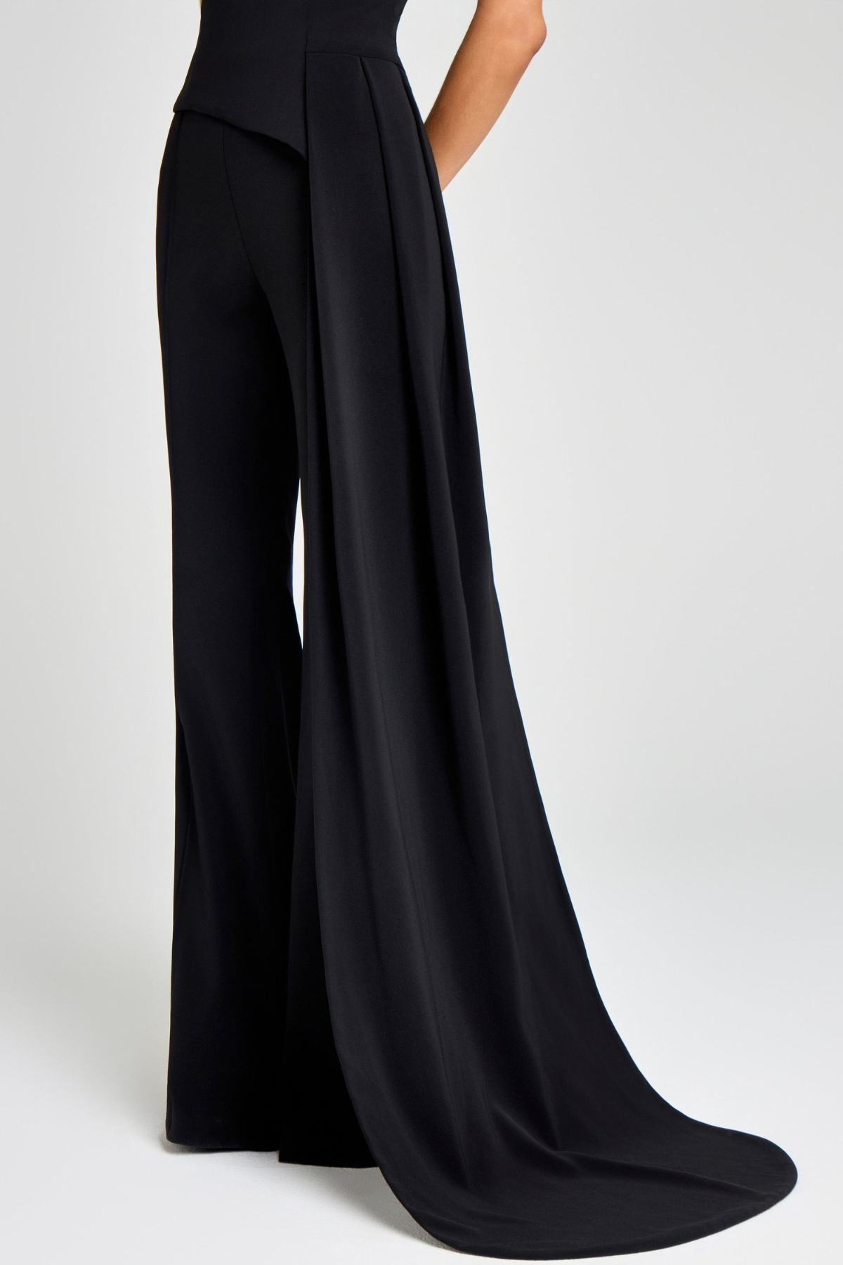 Shop  black dress - Perfect for special occasions | mirabelle Sculpted High Neck Pants Set - Black