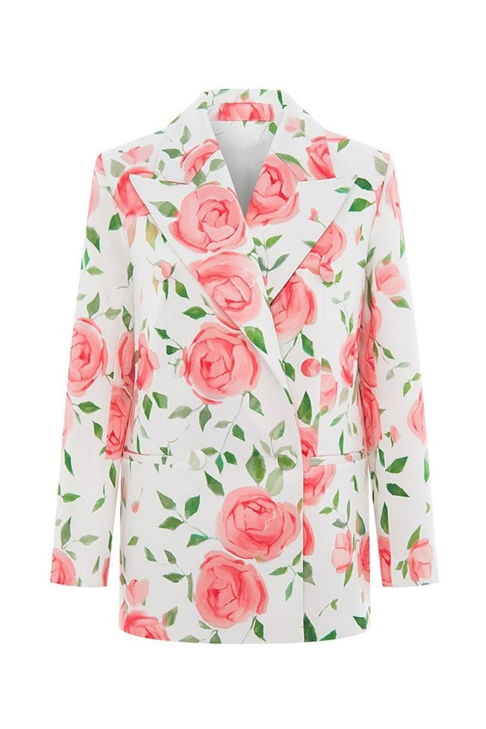 Azaria Floral Printed Blazer Set