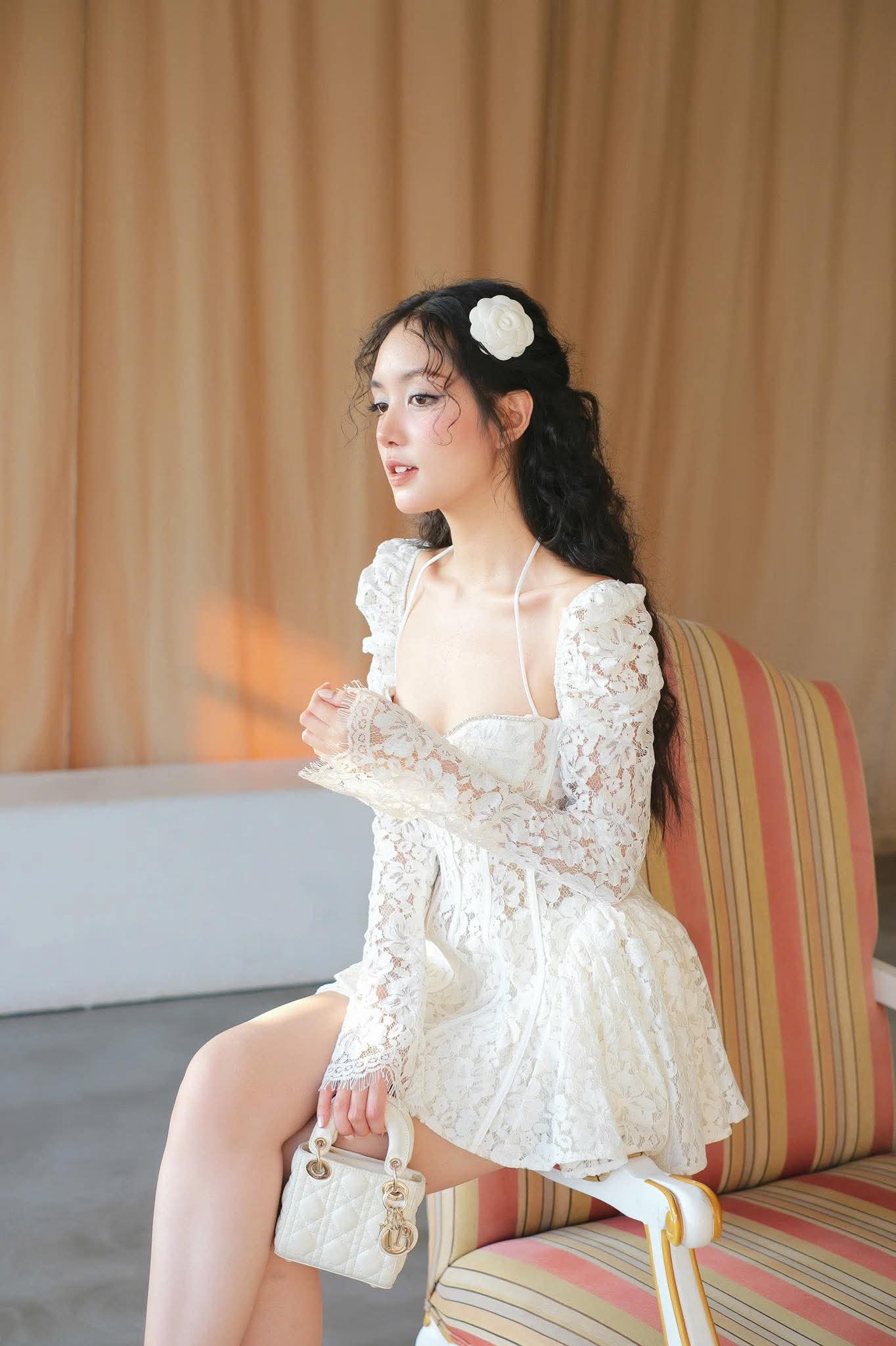 Valerie Lace Cortset Mini Dress