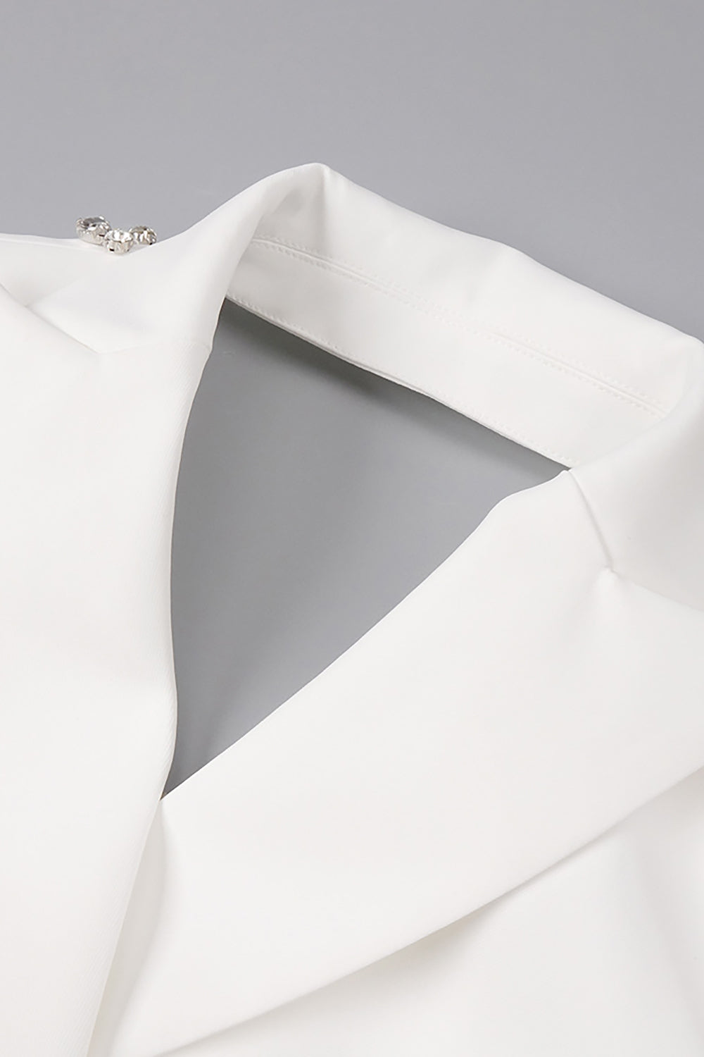 vivien Backless Crystal Sequin-embellished Blazer Lace Maxi Skirt