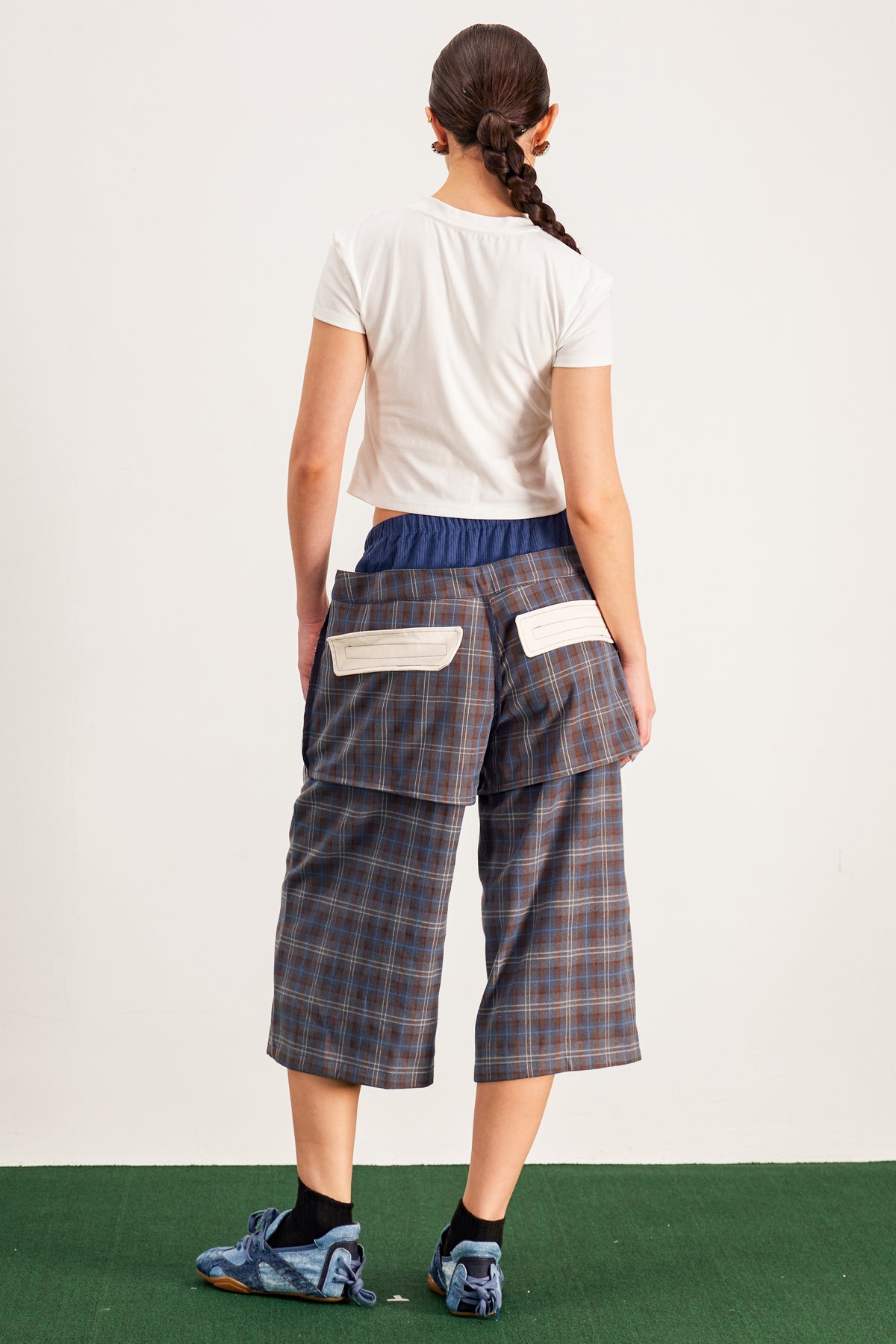 Shop  beautiful dress - Perfect for special occasions | Baptiste Plaid Star Wide Leg Pants