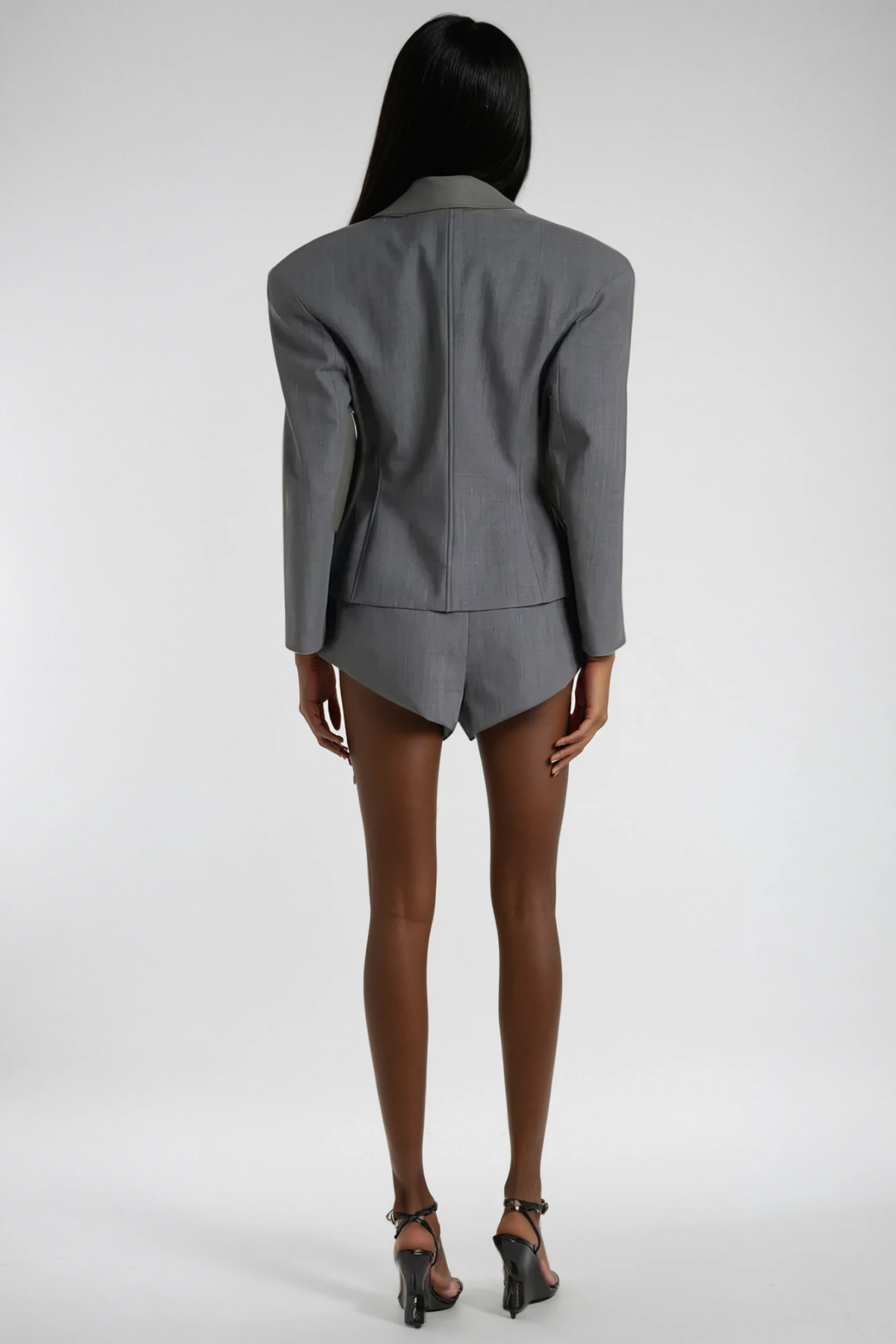 Behnam Crew Neck Button Pants Set