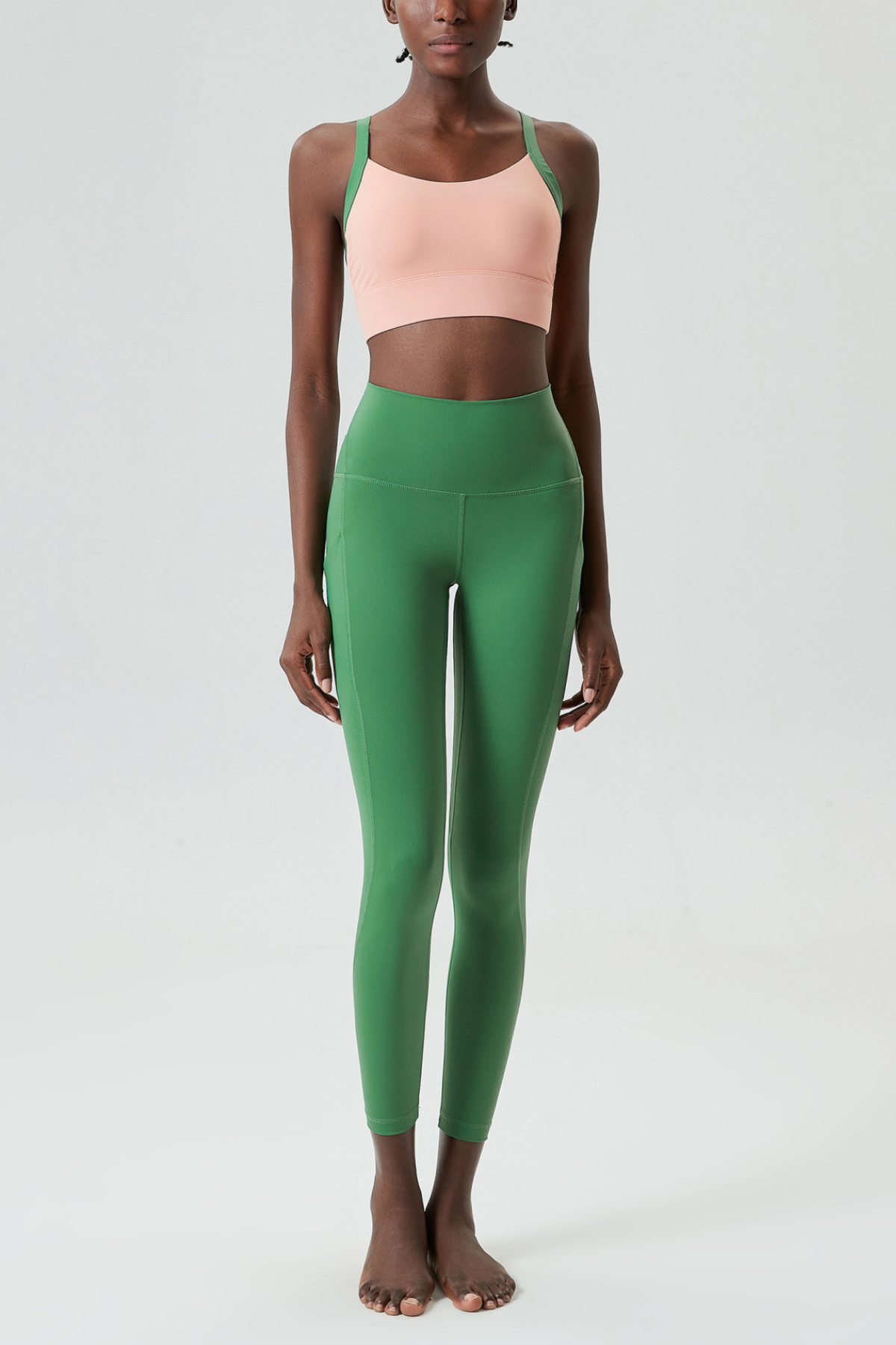 Stylish green dress | Belay Spaghetti Deconstruct Bodycon Pants Set In Green - Ideal for special occasions