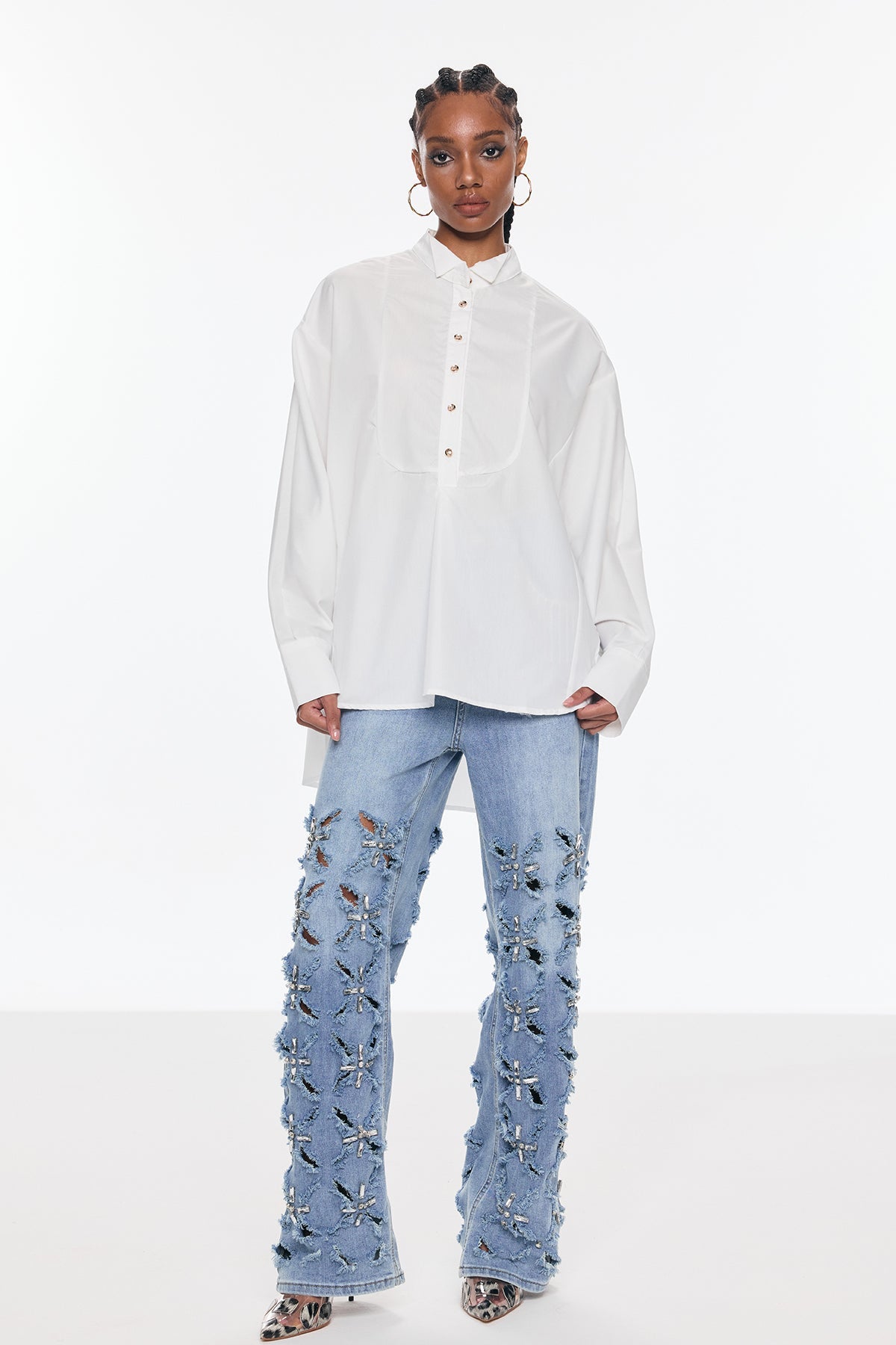 Belindo Deconstruct Split Shirt