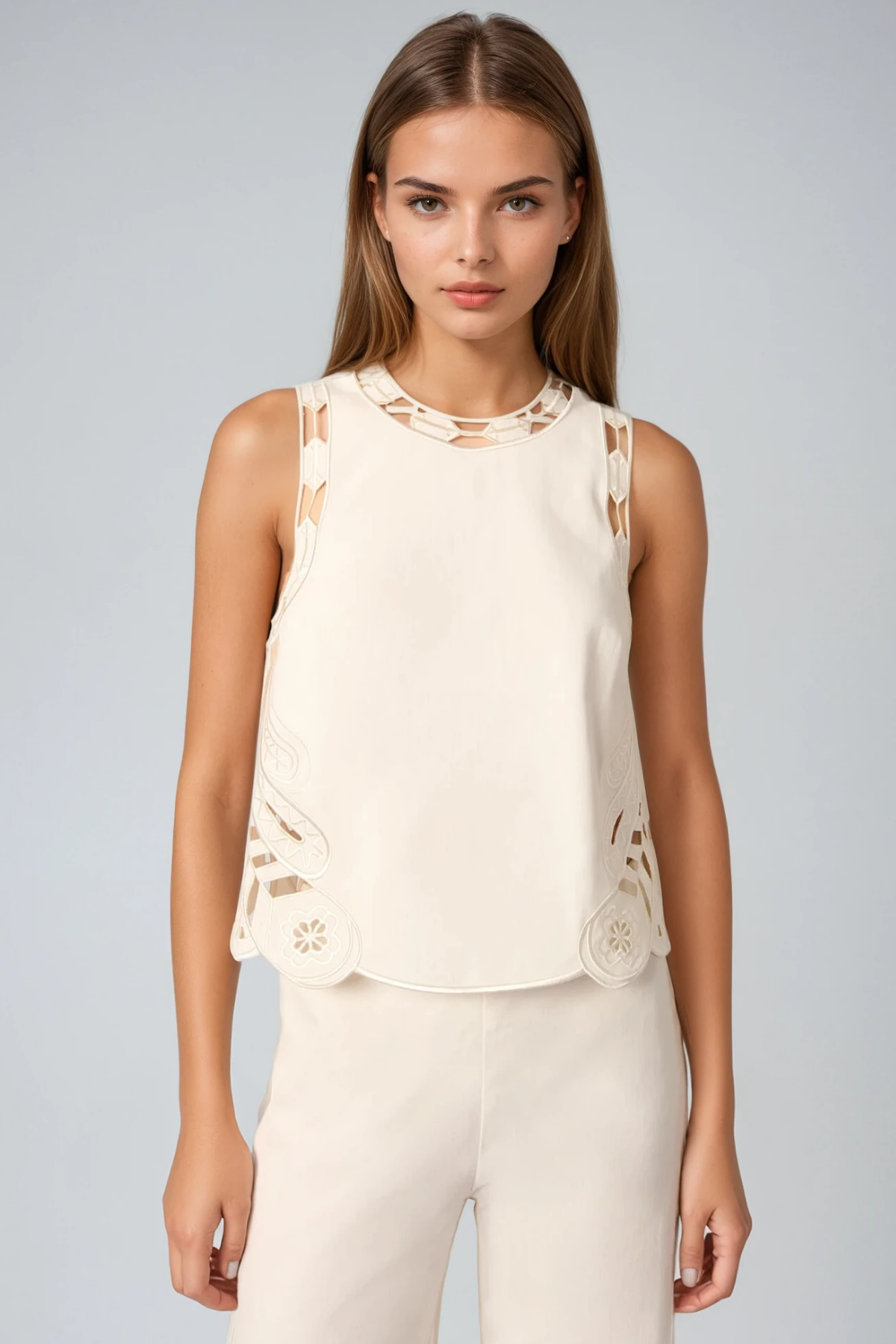 Shop  red dress - Perfect for special occasions | Bhavana Embroidered Cutout Pants Set