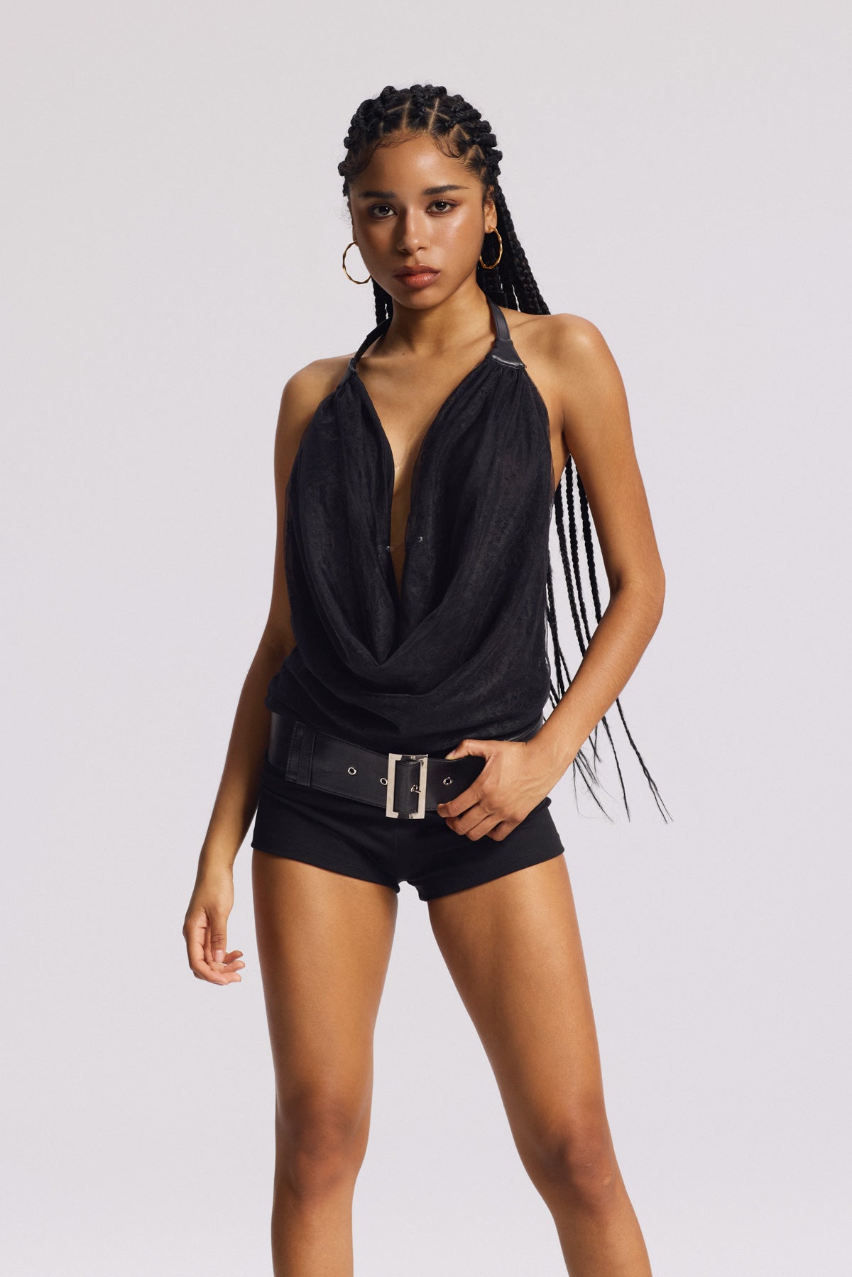 Shop  beautiful dress - Perfect for special occasions | Birte Lace Cowl Neck Pants Set