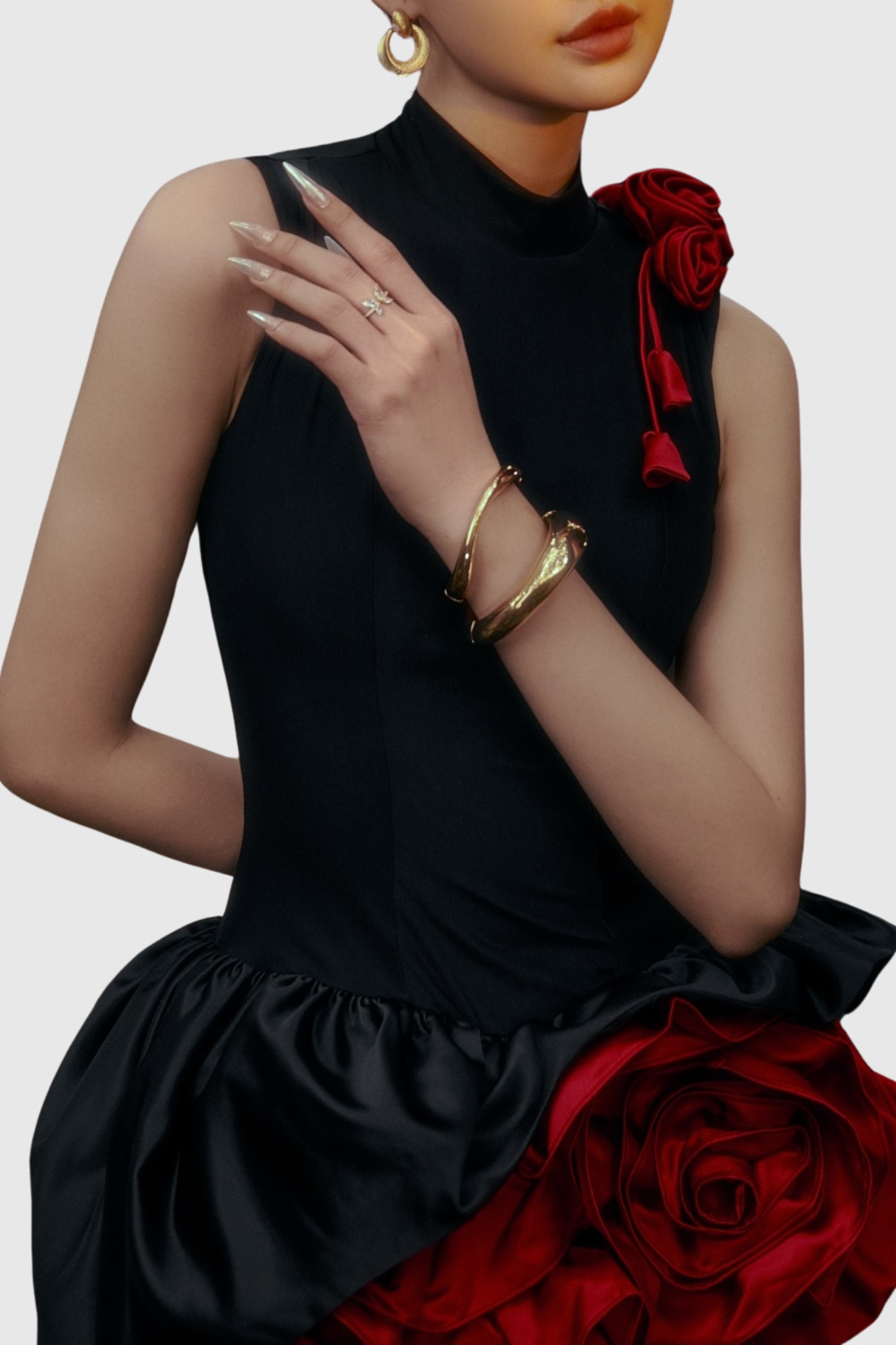 Shop  beautiful dress - Perfect for special occasions | Cristiano Flower Appliqué Mini Dress