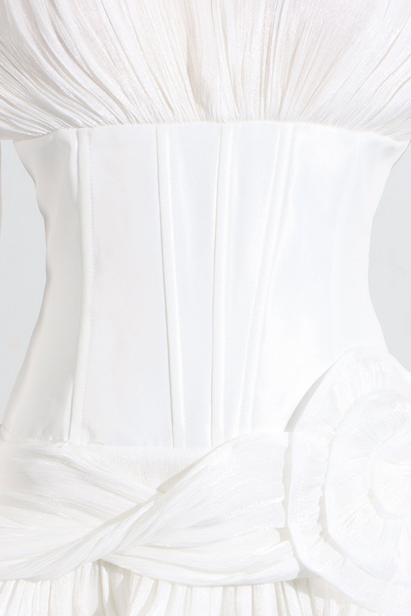 Shop  beautiful dress - Perfect for special occasions | Blysse Floral Applique Pleat Corset Mini Dress