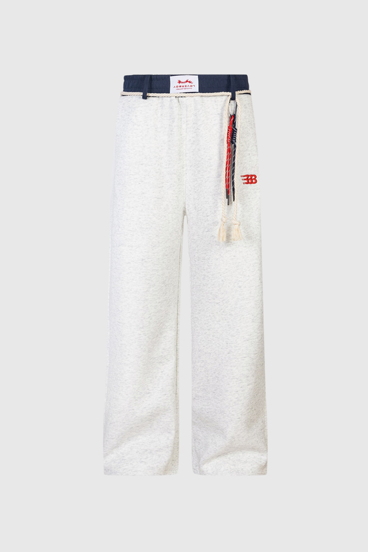 Ellalabel Boann Fringe Pants In White - Crafted from High-quality Fabrication - Designed for Elegant Occasions.