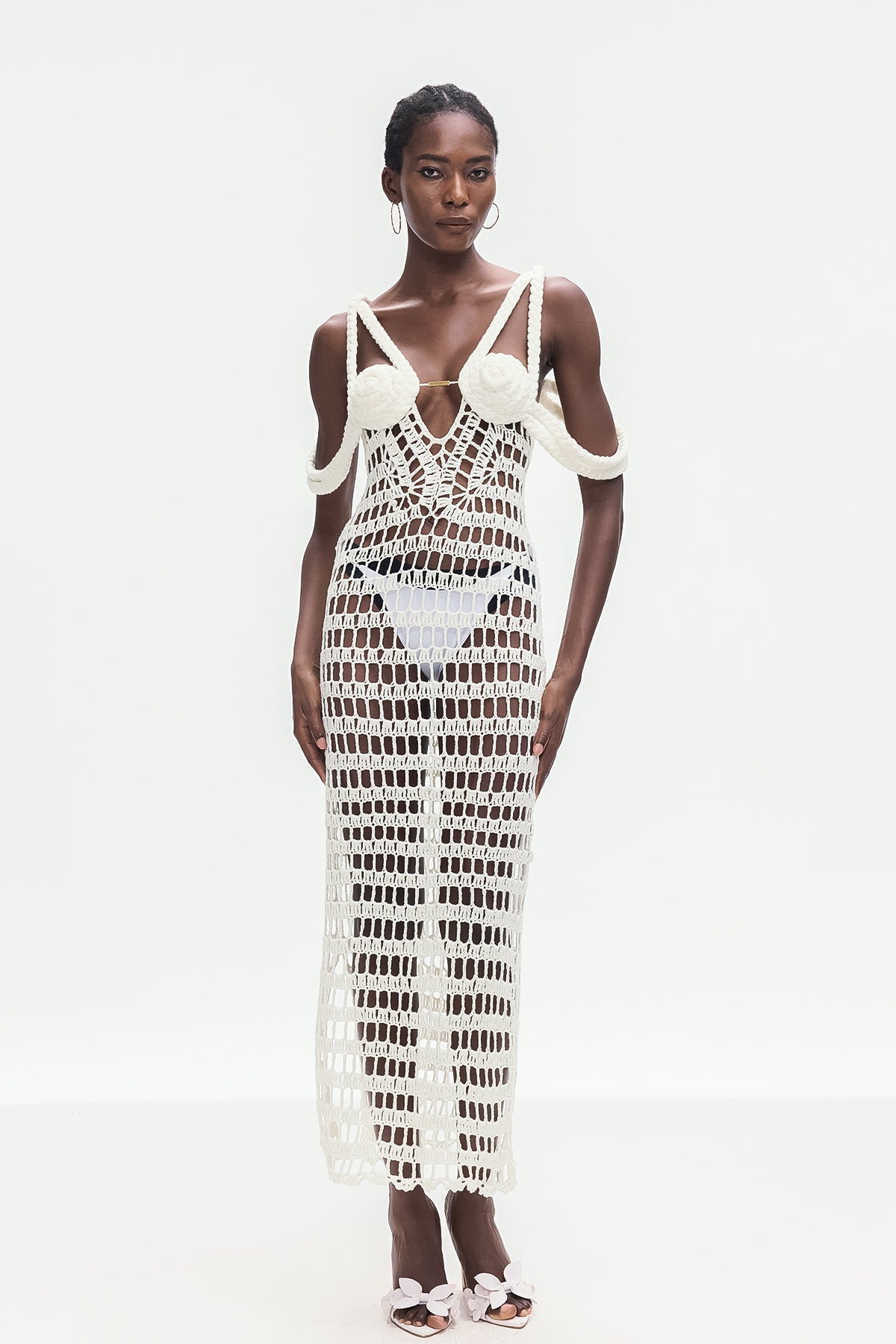 Bogumir Cutout Knit Maxi Dress - Stylish beautiful dress for special occasions | Buy Online