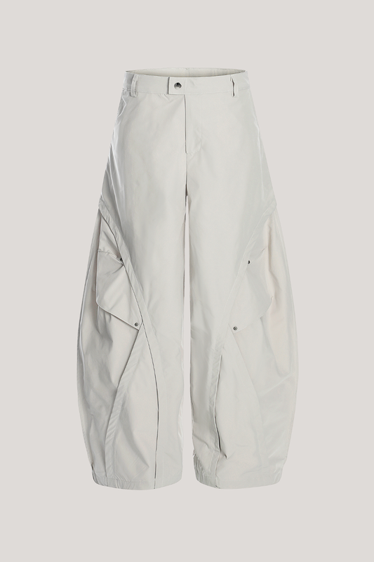 Ellalabel Braden Ruch Baggy Pants - Crafted from High-quality Fabrication - Designed for Elegant Occasions.