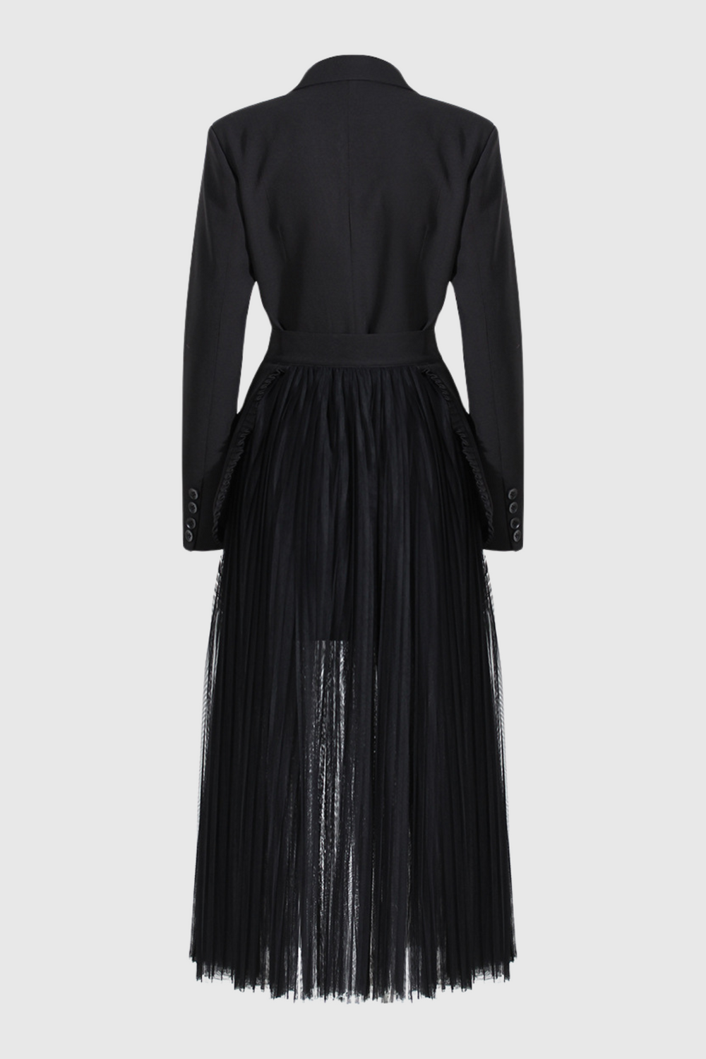 Cabo Double-Breasted Blazer And Tulle Skirt Set - Stylish beautiful dress for special occasions | Buy Online