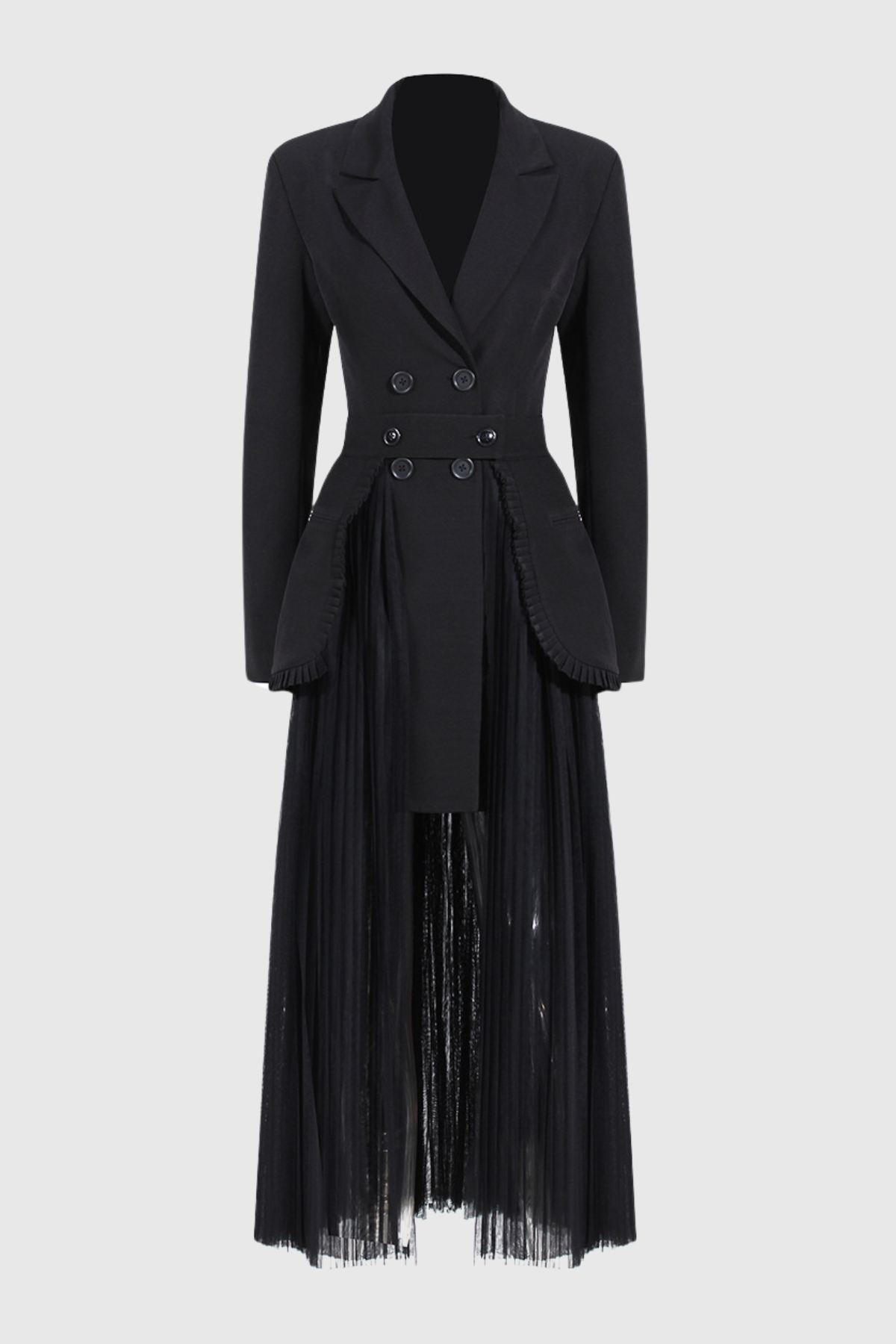 Shop  beautiful dress - Perfect for special occasions | Cabo Double-Breasted Blazer And Tulle Skirt Set