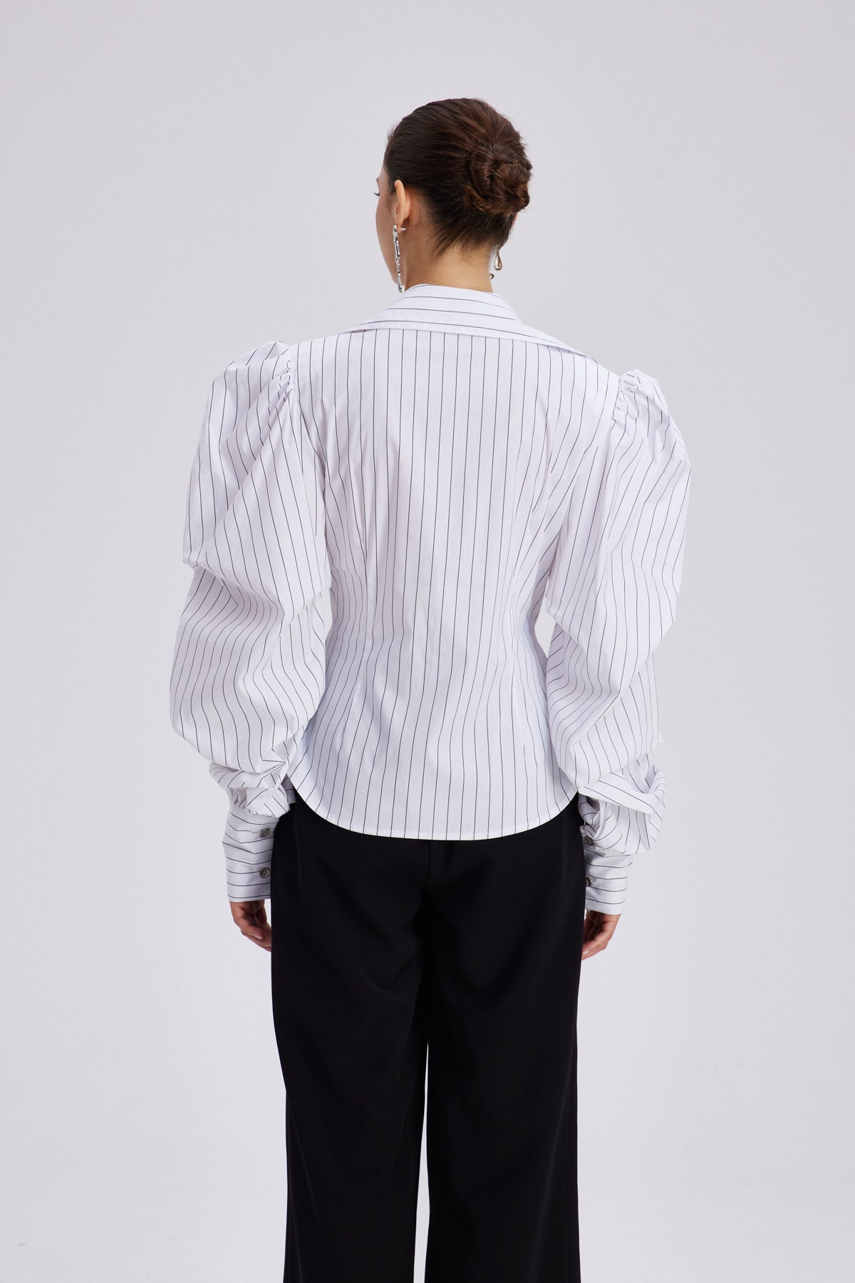 Shop  beautiful dress - Perfect for special occasions | Chauncey Stripe Ruch Shirt