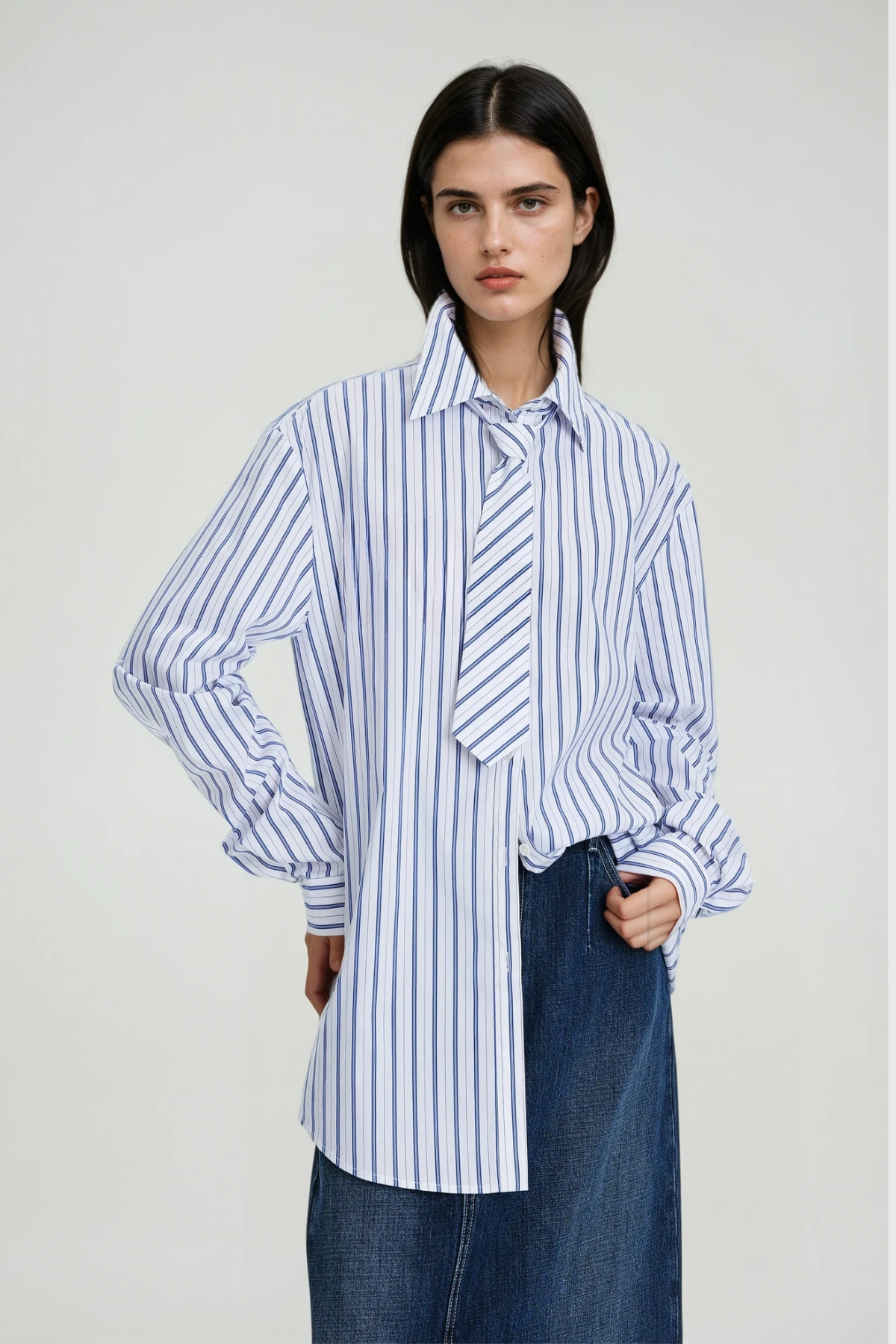 Shop  beautiful dress - Perfect for special occasions | Chione Stripe Shirt